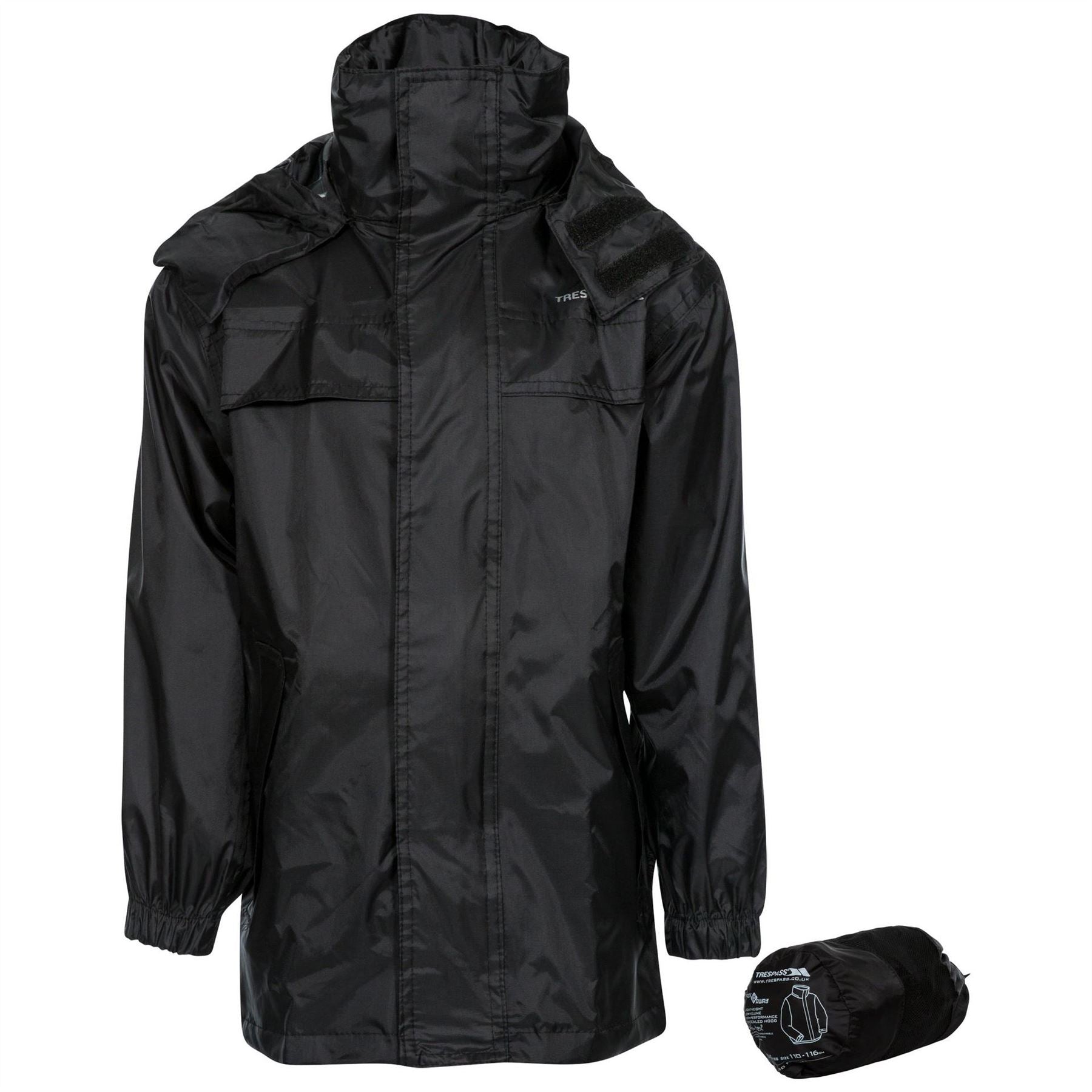 Trespass Kids Parka Waterproof Jacket