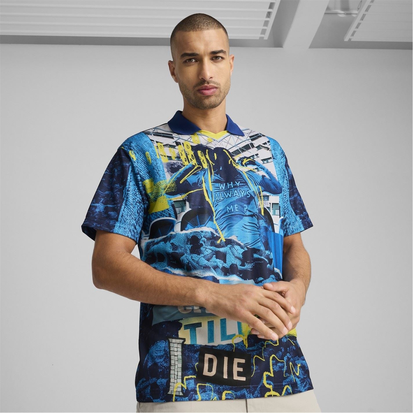 Puma Manchester City Ftblnrgy+ Retro Shirt Adults