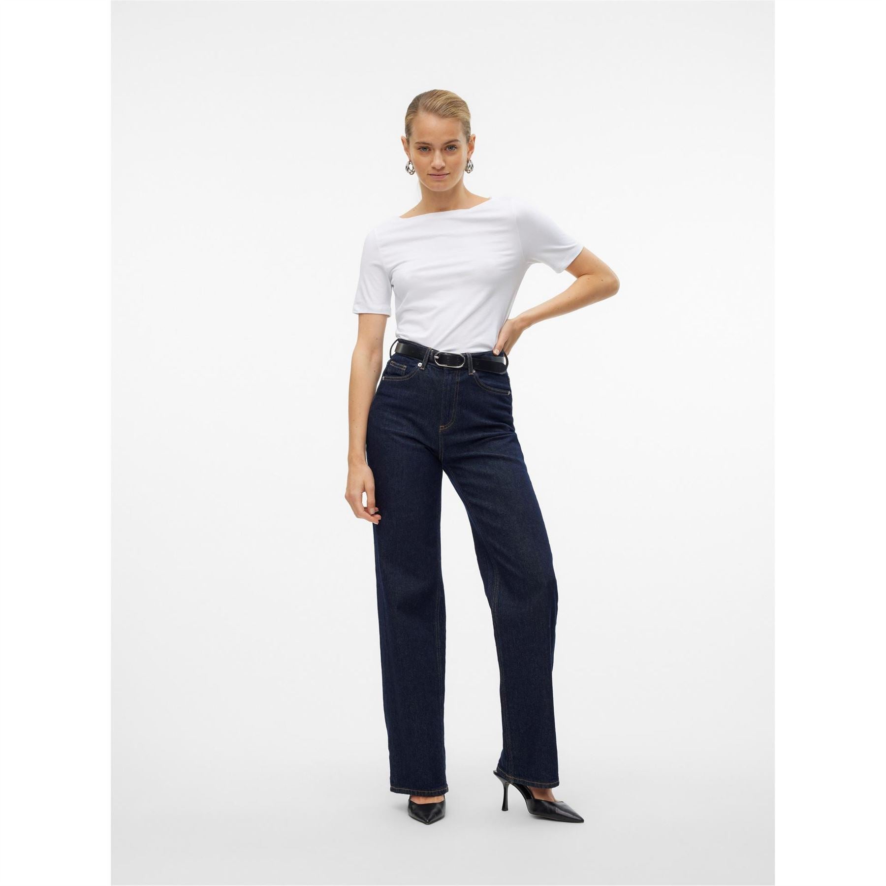 Vero Moda Modal Short Sleeve Regular Fit T-Shirt