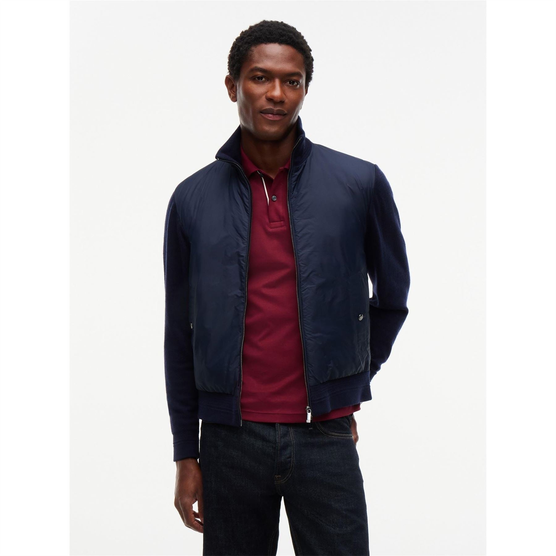 Tommy Hilfiger Ny Hybrid Long Sleeve Bomber Jacket