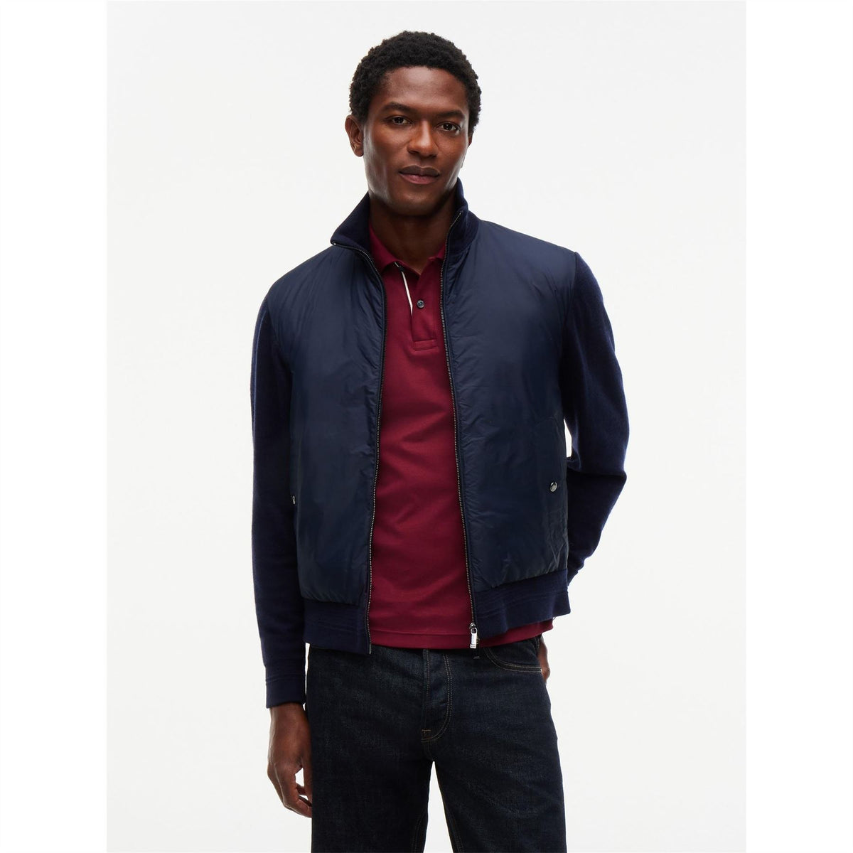 Tommy Hilfiger Ny Hybrid Long Sleeve Bomber Jacket