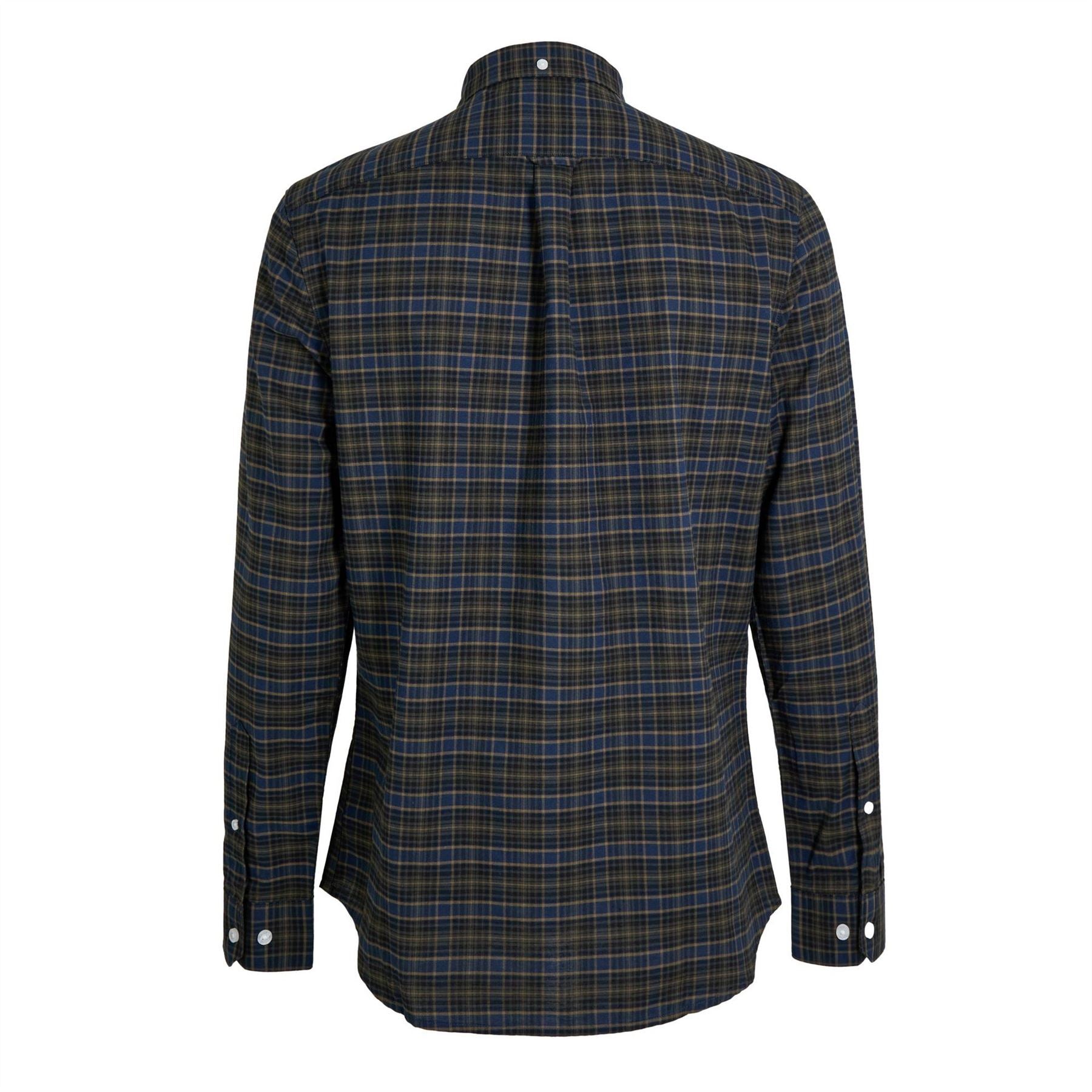 Farah Ribbed Regular Fit Long Sleeve Shirt