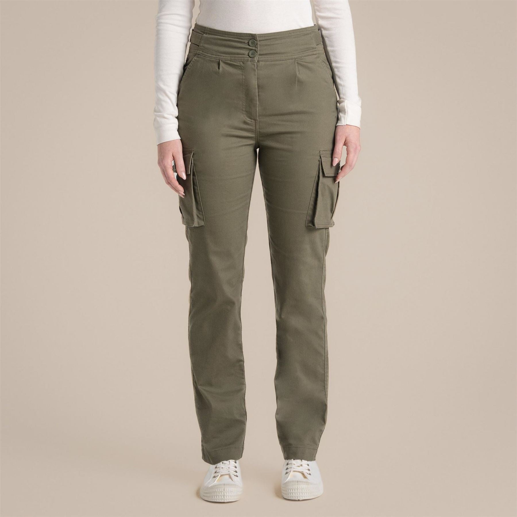 Craghoppers Araby Solid Patterned Combat Cargo Pants