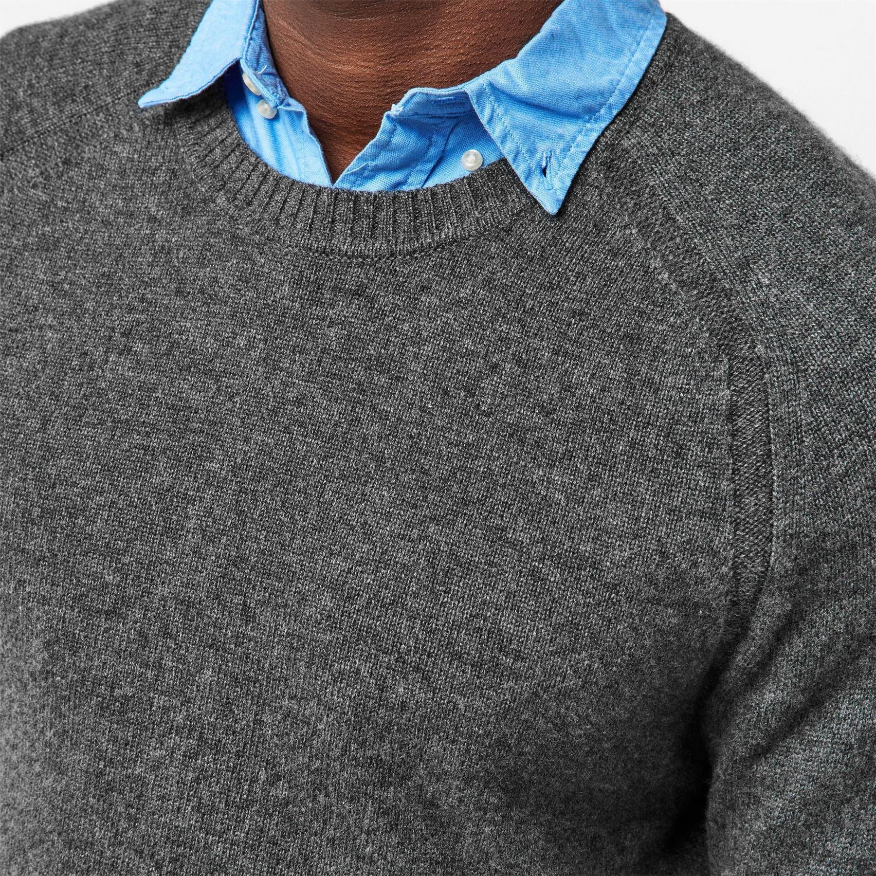 Boss Crew Neck Raglan Long Sleeve Sweater
