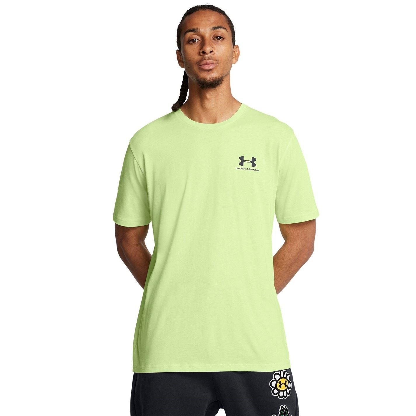 Under Armour Mens Armour Ua Left Chest Logo Short Sleeve
