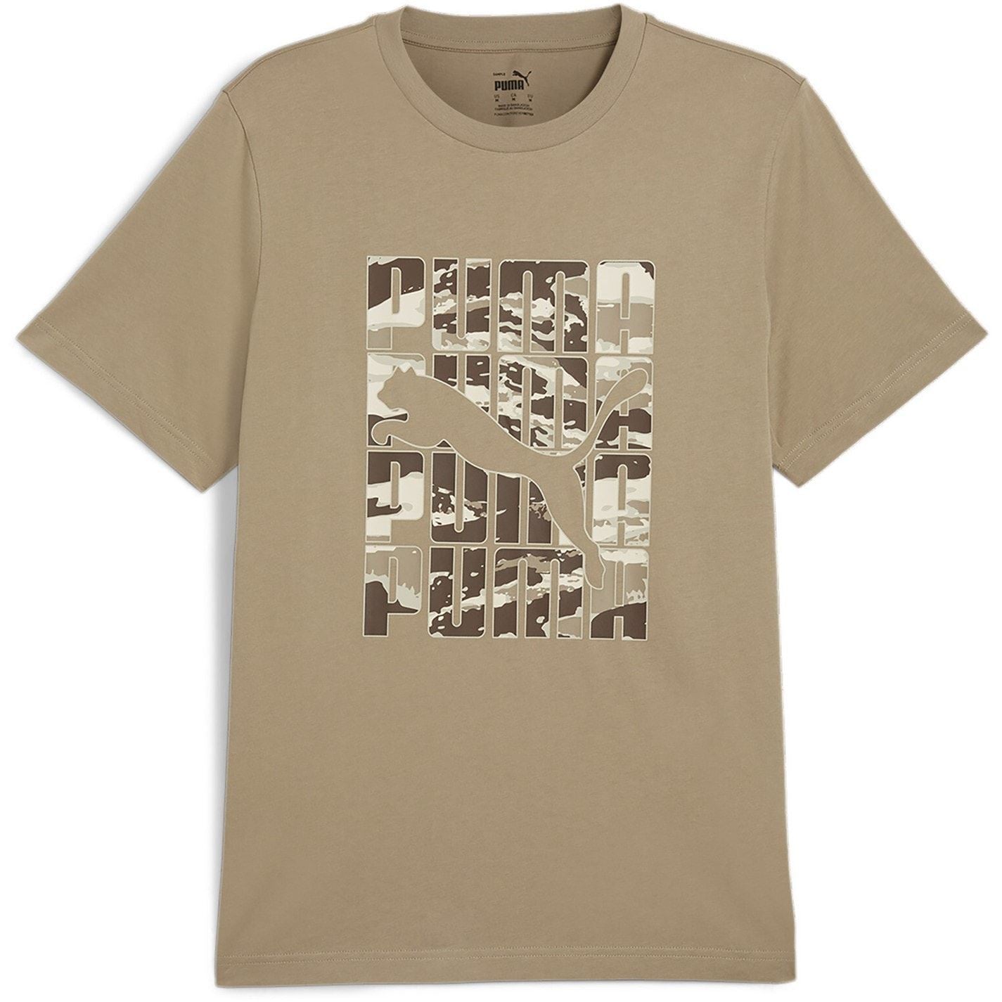 Puma Graphic Camo Regular Fit T-Shirt