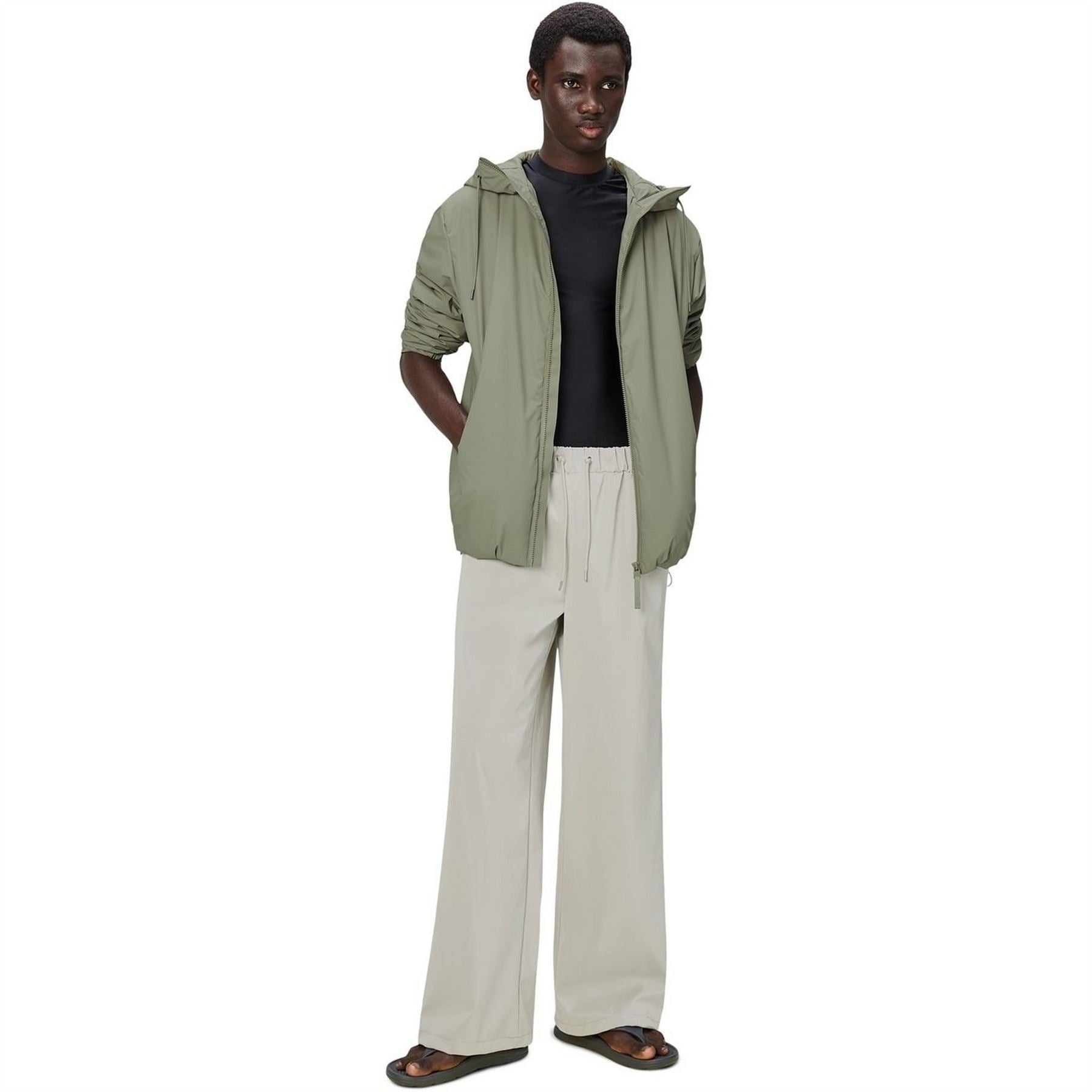 Rains Lohja Insulated Waterproof Hooded Rain Anorak