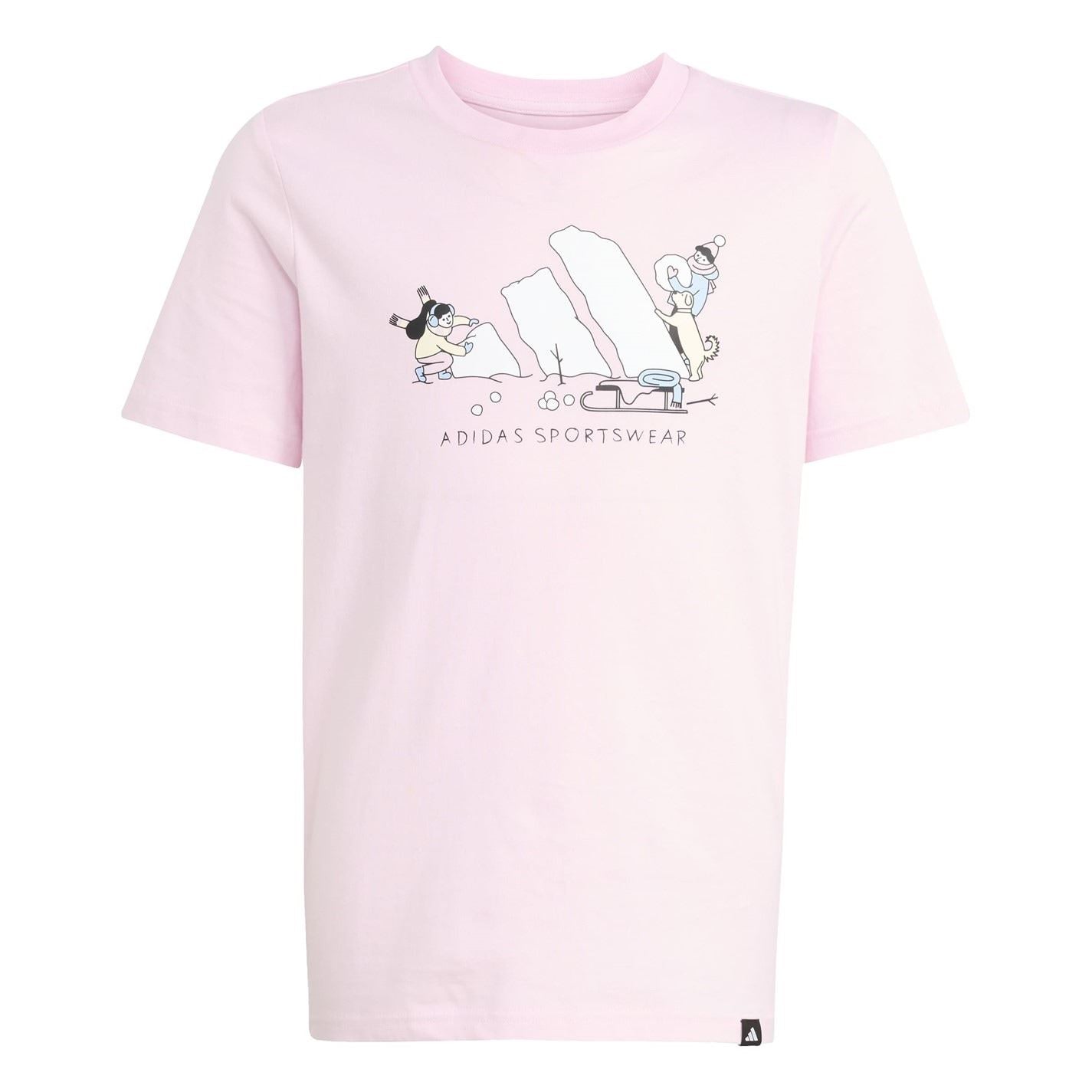 adidas Girls Essentials Linear T-Shirt