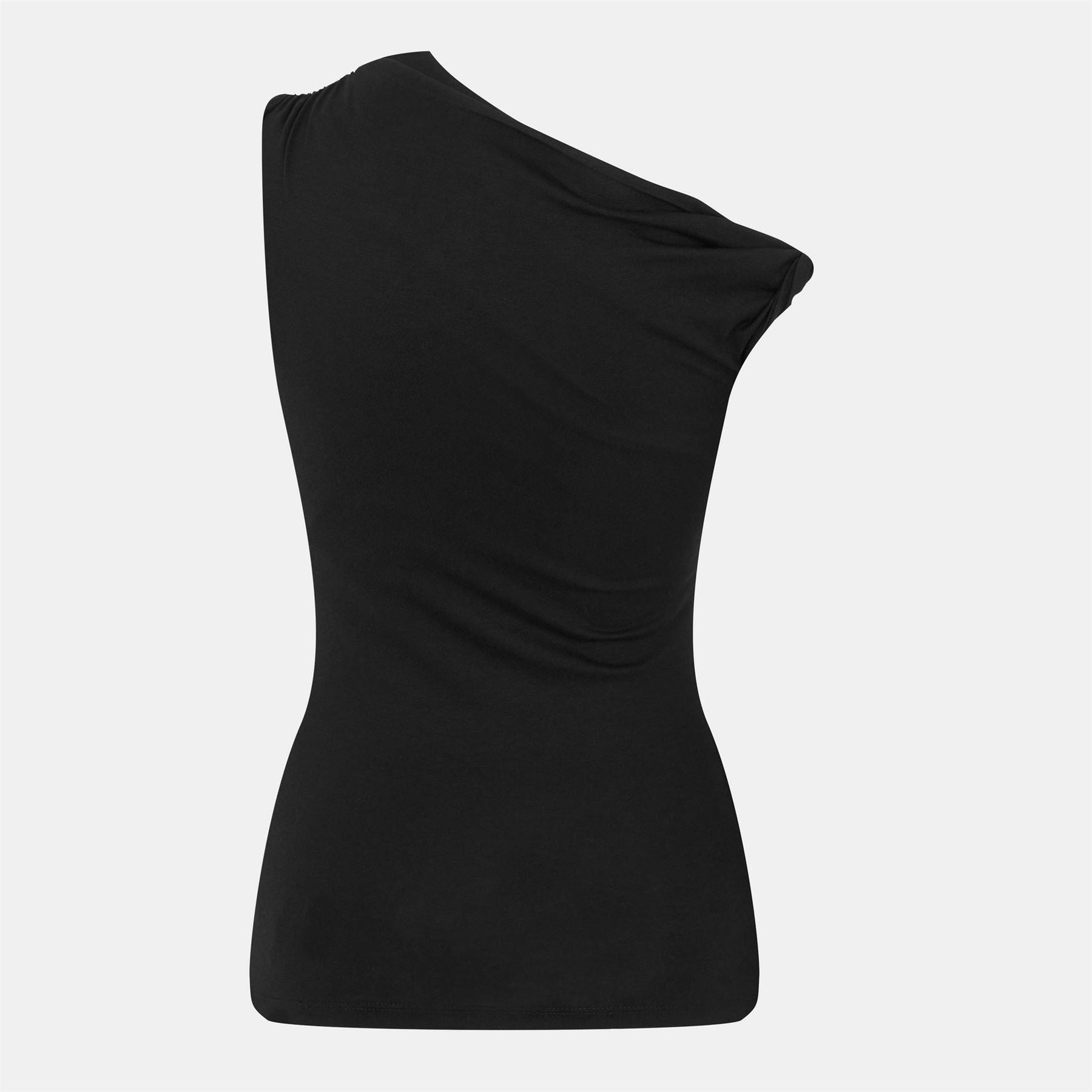 French Connection Sia Slim Fit One Shoulder Tank