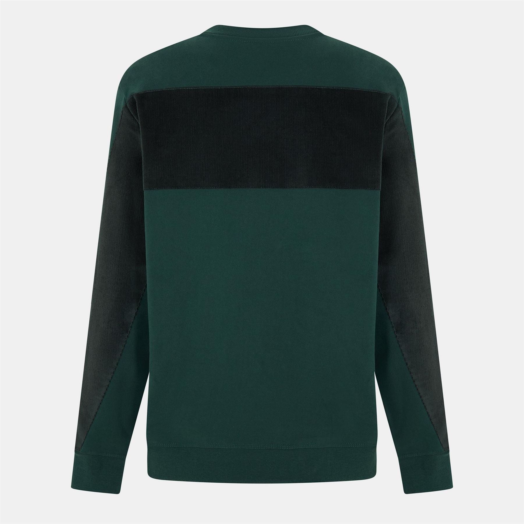 PS Paul Smith Crew Neck Ribbed Collar Long Sleeve Sweatshirt