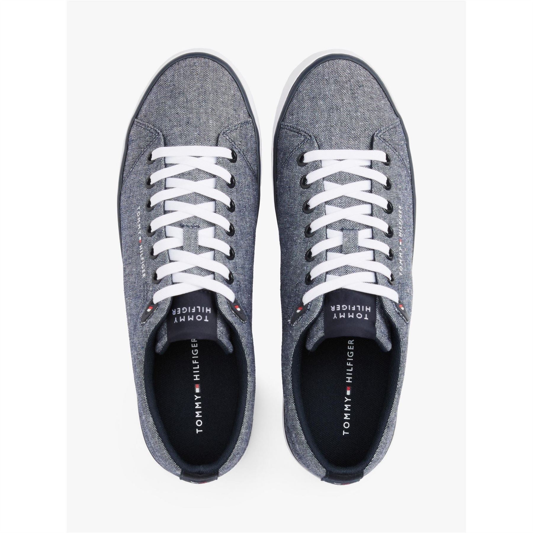 Tommy Hilfiger Chambray Canvasas Trainers