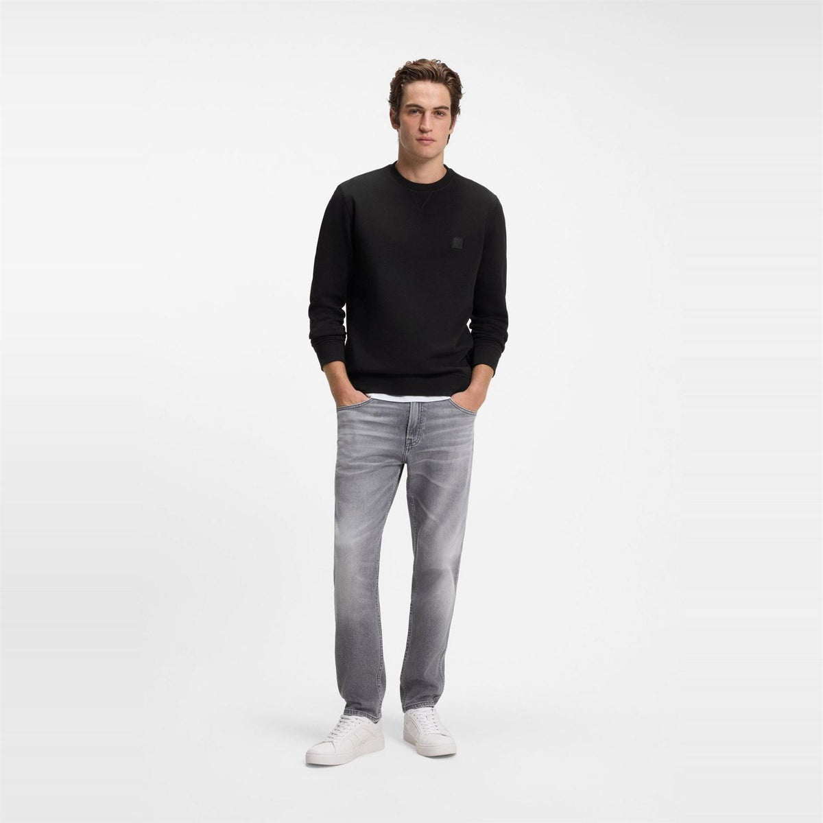 Boss Orange Long Sleeve Premium Cotton Sweatshirt (westart Crew Neck)