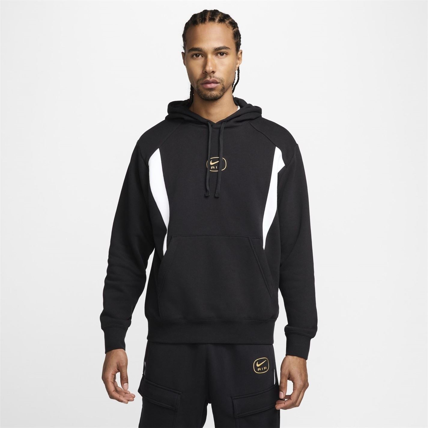 Nike Hooded Relaxed Fit Long Sleeve Sweatshirt