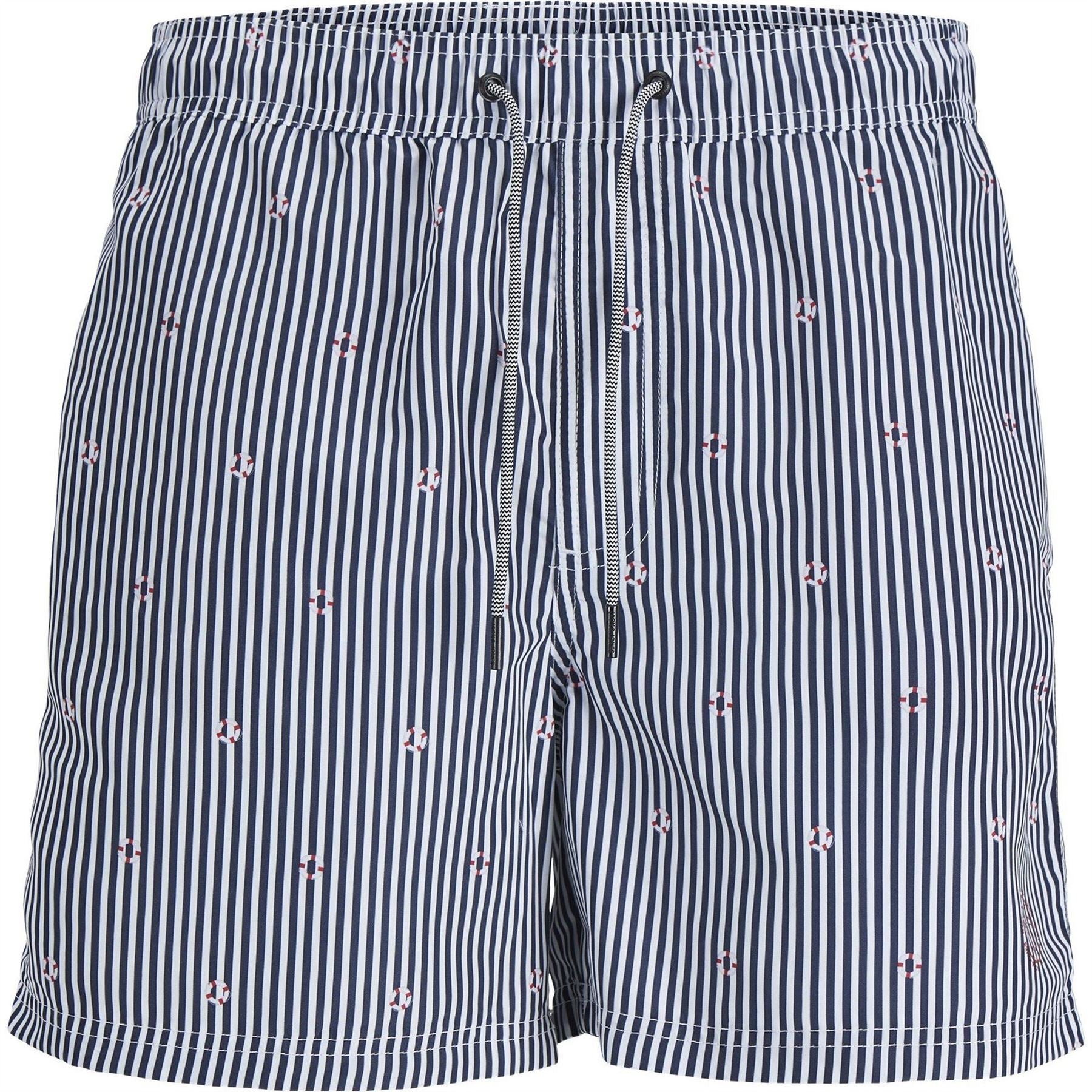 Jack and Jones Fiji Stripe Swim Shorts