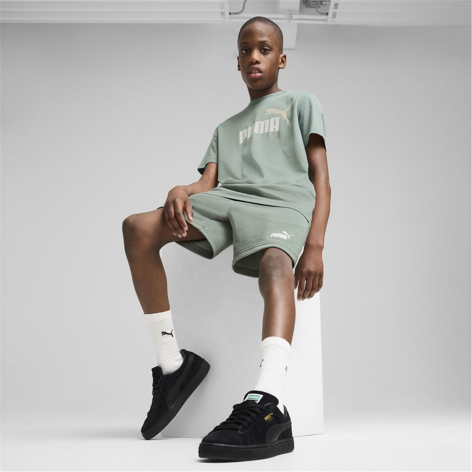 Puma Ess 2 Color No. 1 Logo Shorts Tr B Jogger Short Boys