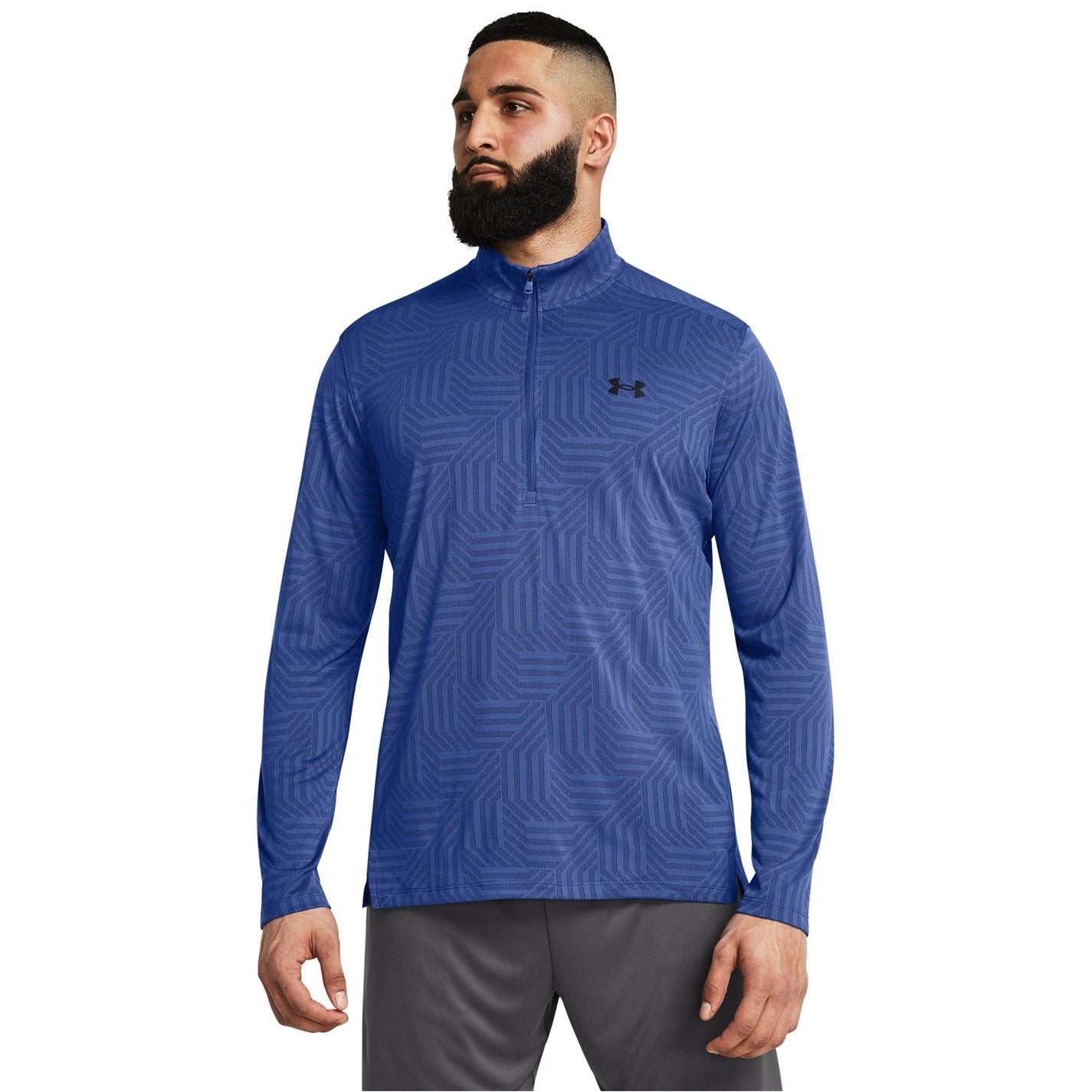 Under Armour Geotessa Tech Zip Neck Long Sleeve Sweatshirt