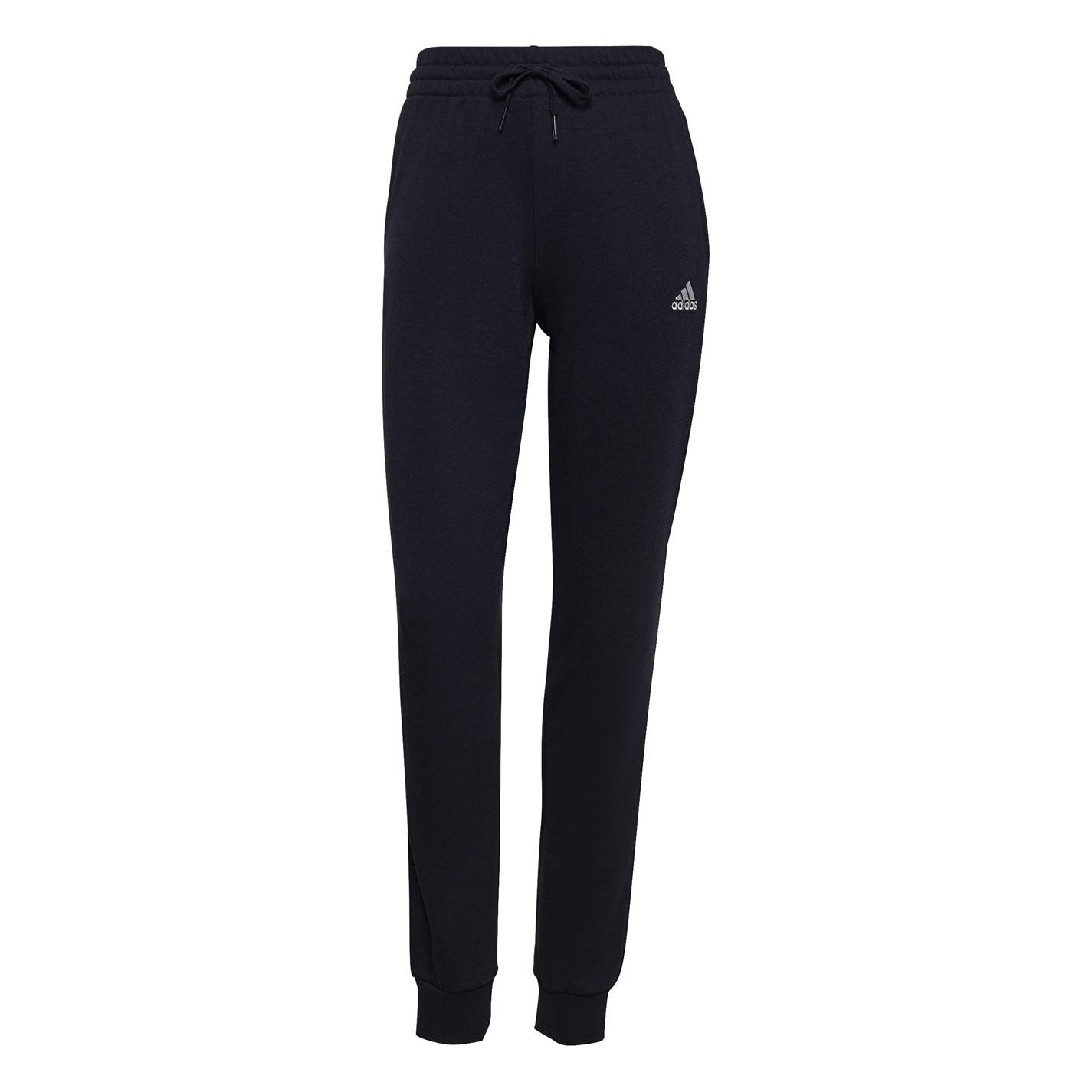 adidas Womens Linear Slim Fit Cotton Joggers