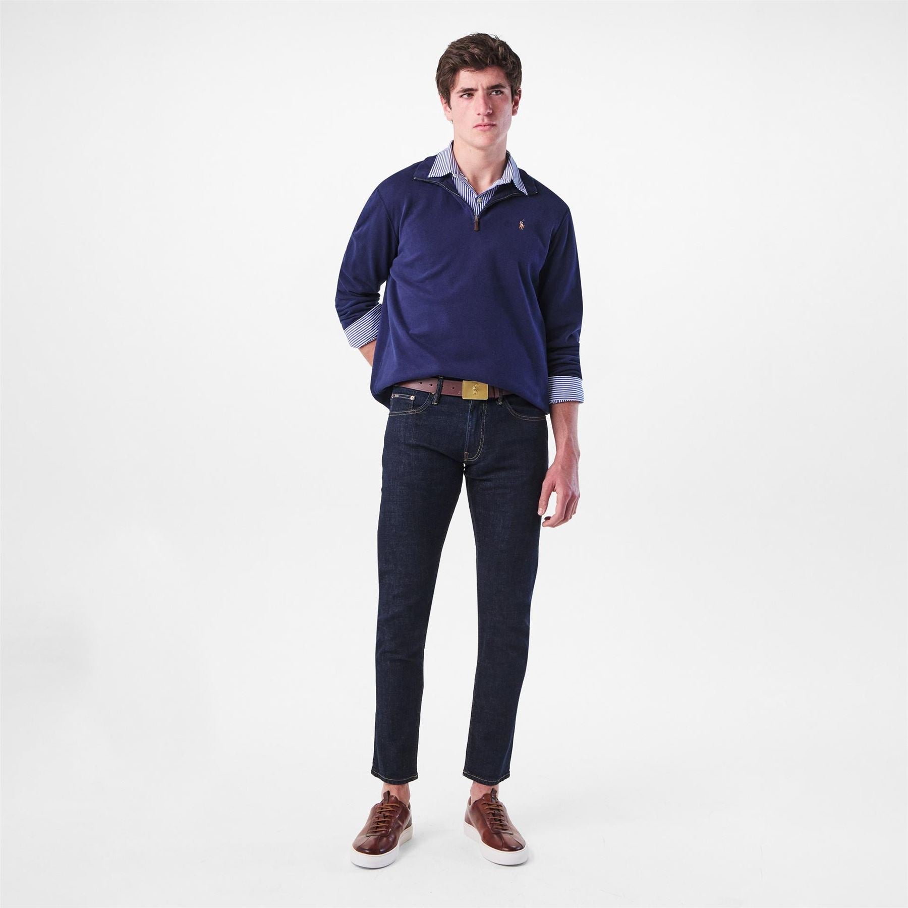 Polo Ralph Lauren Fleece Quarter Zip Sweater