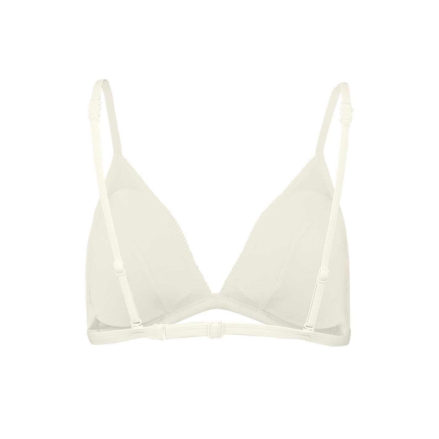 Puma Womens Ribbed Triangle Bikini Top