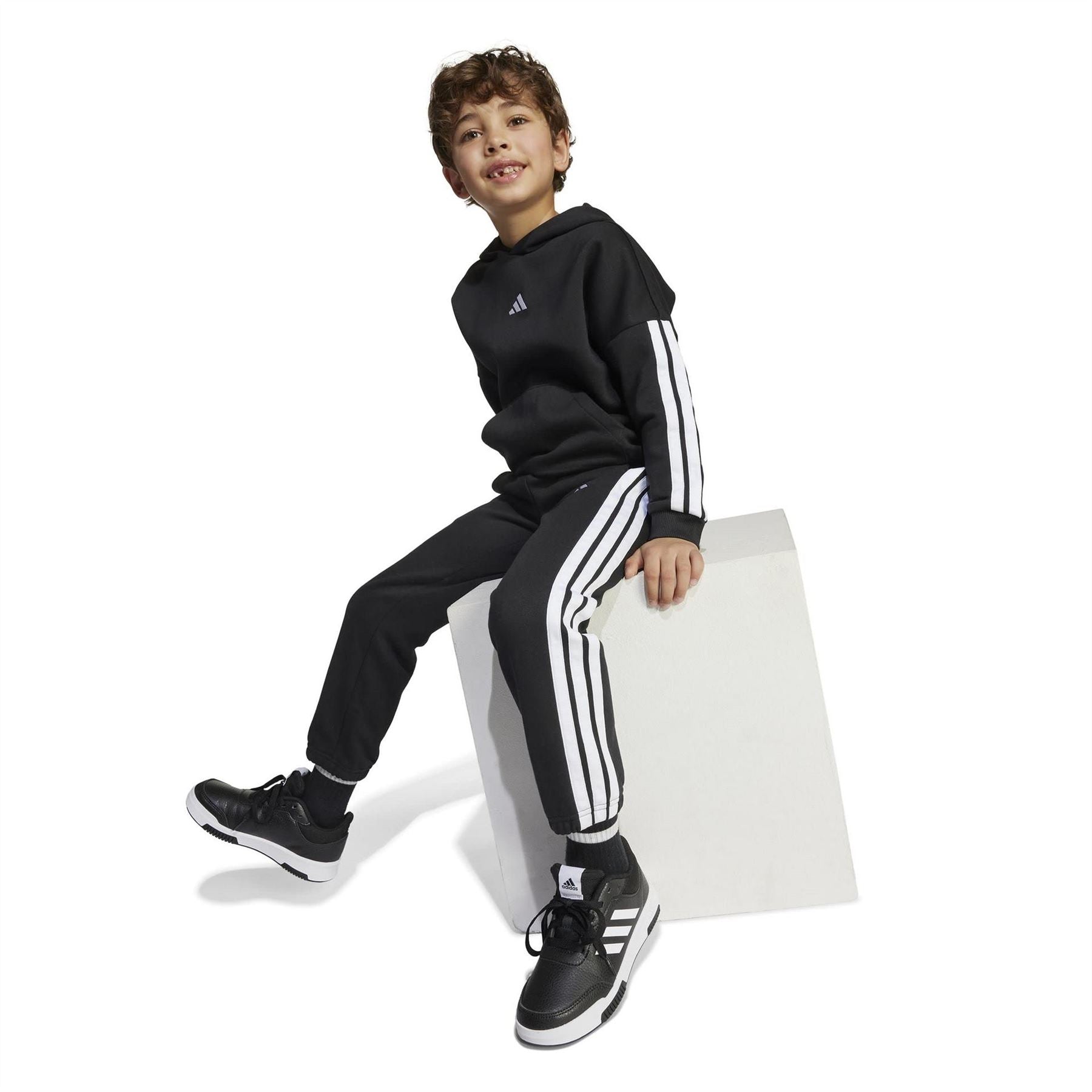 adidas 3 Stripes Essentials Fleece Tracksuit Infants
