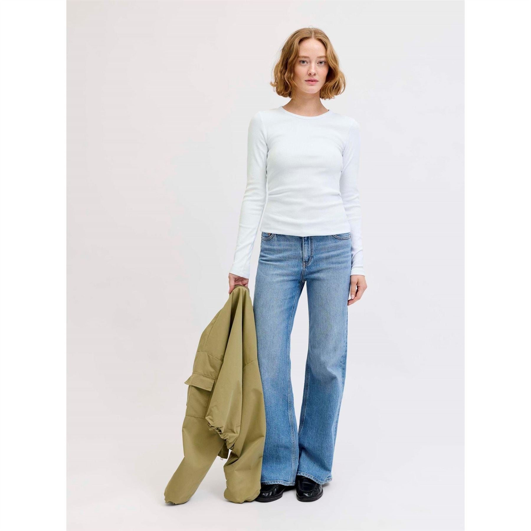 JJXX Freya Crew Neck Long Sleeve Jersey T-Shirt
