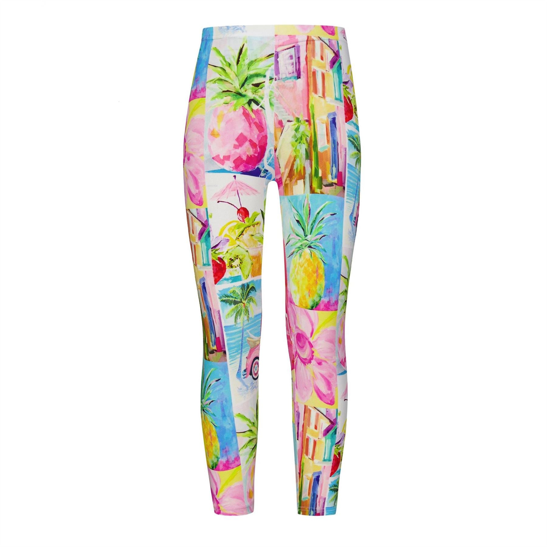 Balloon Chic Beach Print Leggings