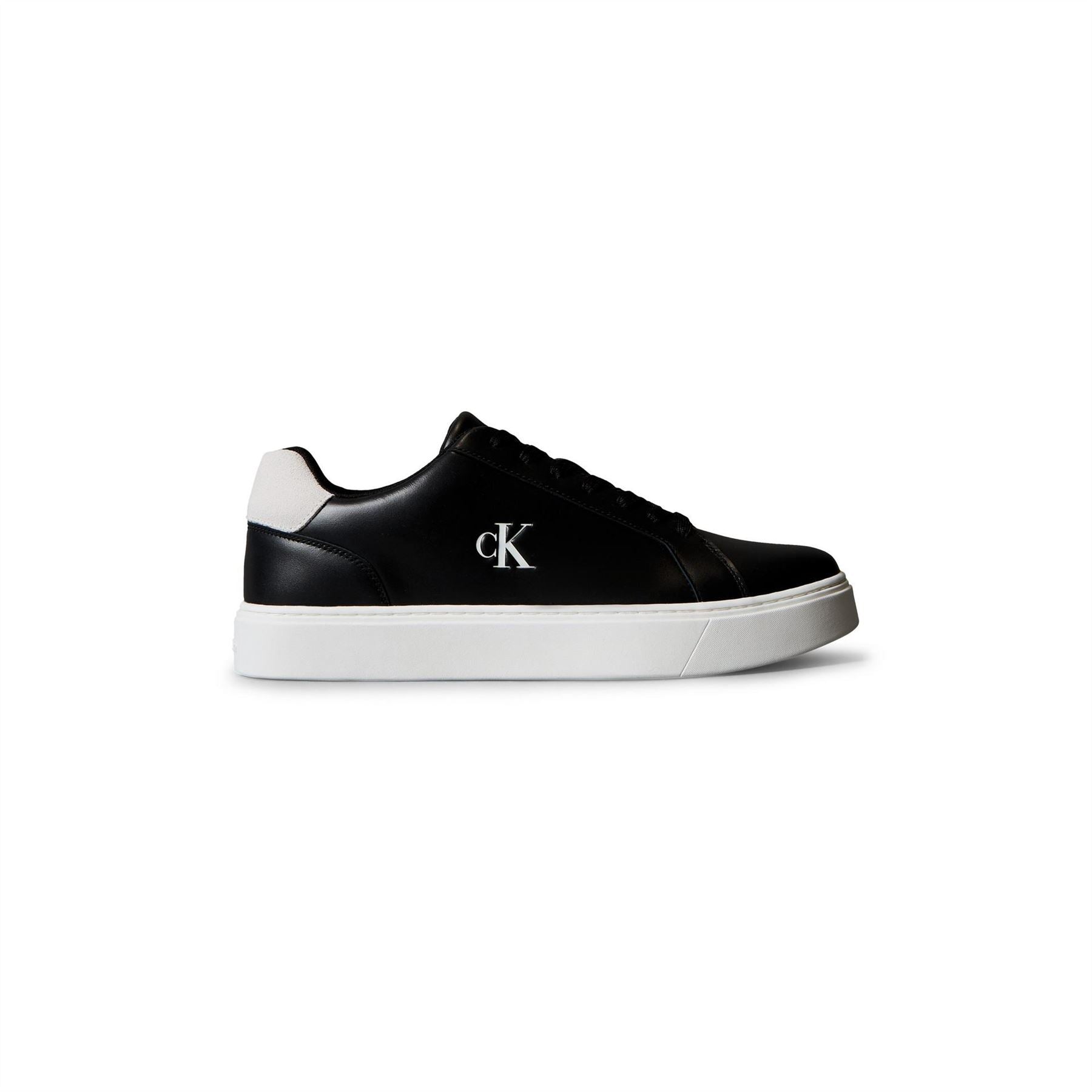 Calvin Klein Leather Classic Cup Low Top Trainers