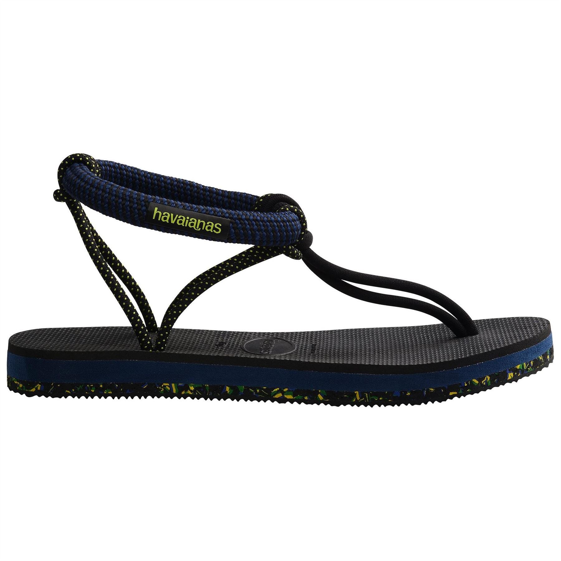 Havaianas Womens Hav. Cosmo Madrid Black 35 Flip Flops