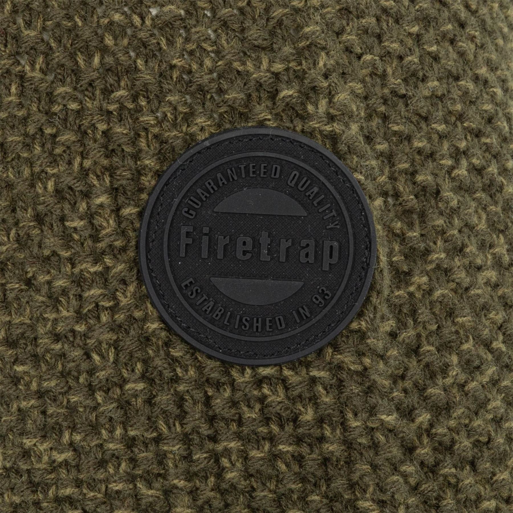 Firetrap Mens Cowl Neck Jumper