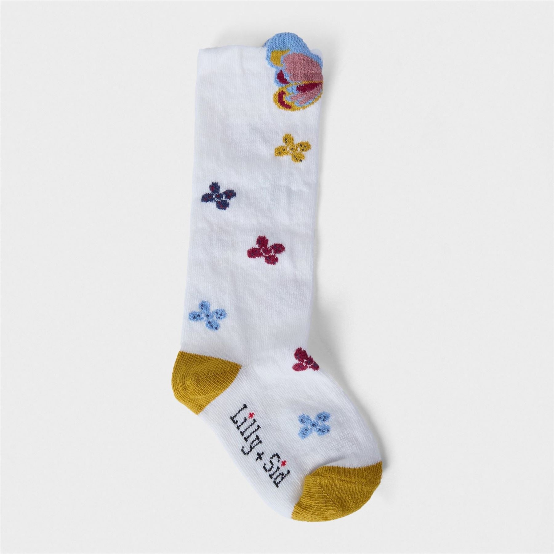 Lilly and Sid Butterfly Knee High Socks
