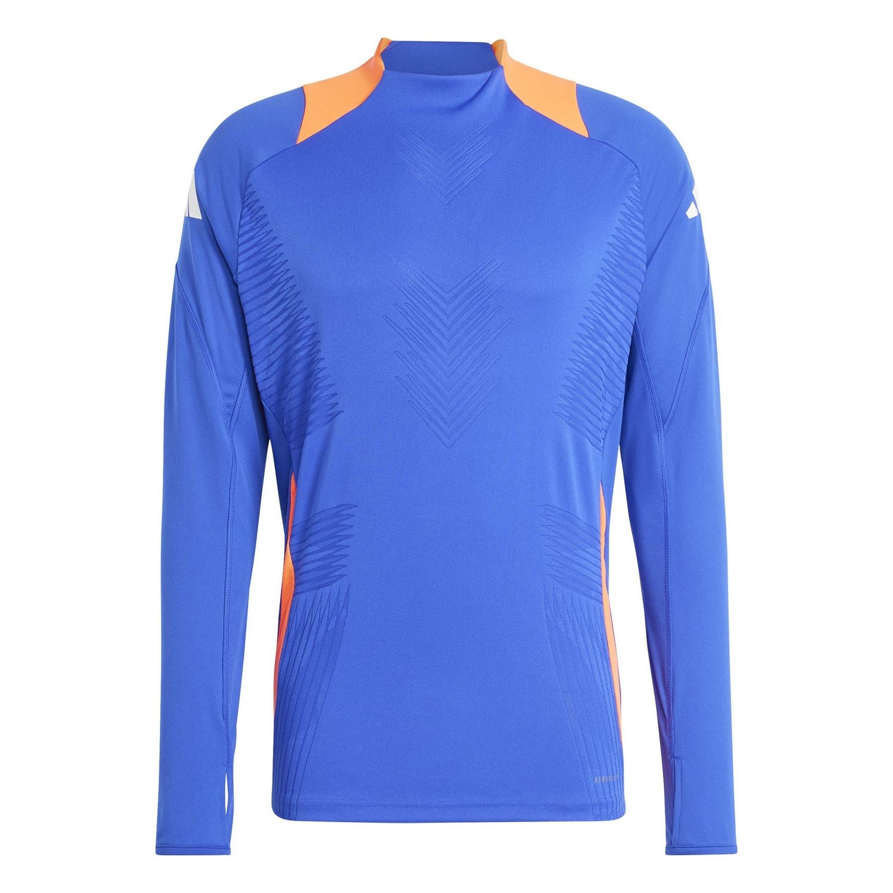 adidas Mock Neck Raglan Sleeve Slim Fit T-Shirt
