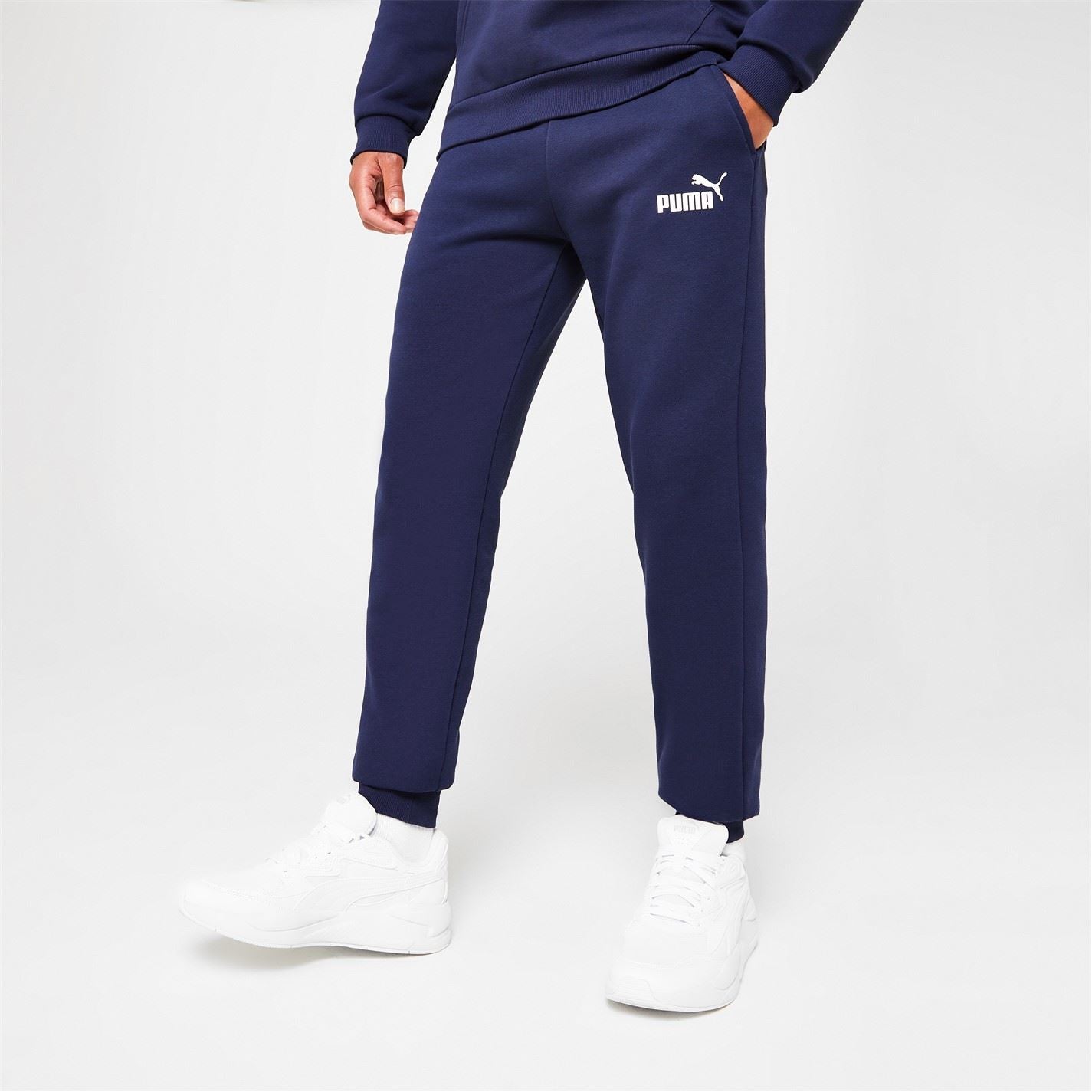 Puma Mens Tapered Fleece Pants