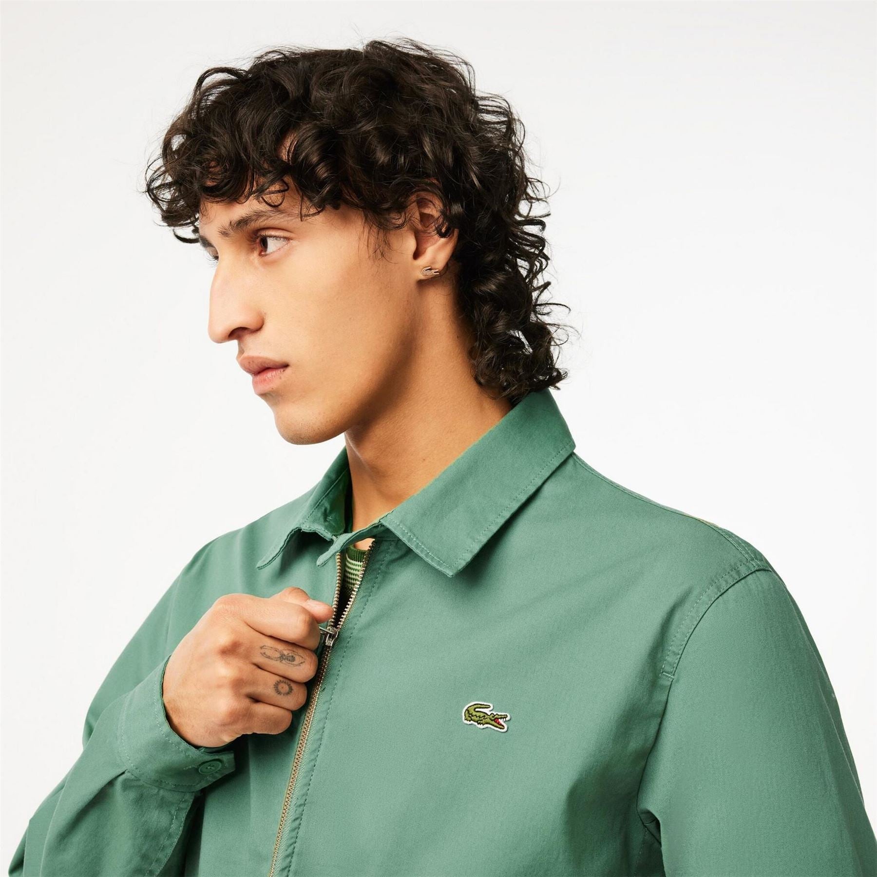Lacoste Bh1960 Bomber Regular Fit Jacket