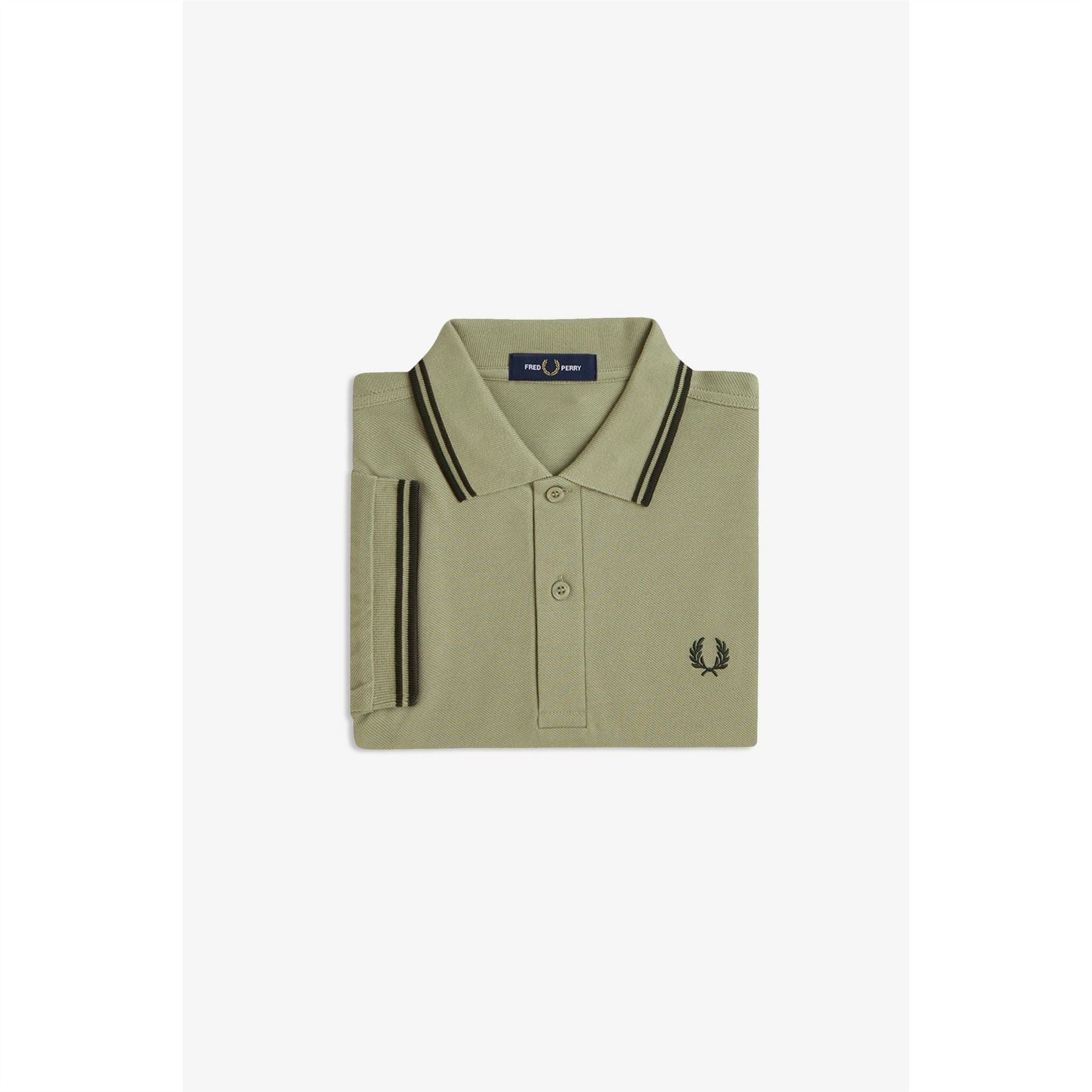 Fred Perry Sleeve Twin Tipped Polo Shirt