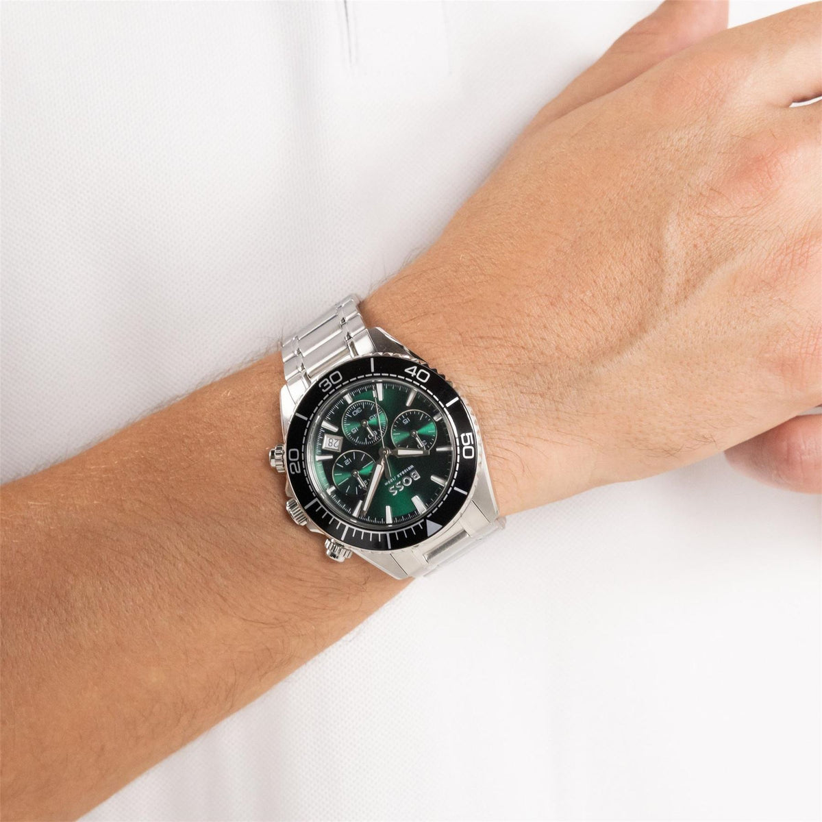 Boss BOSS Hero 2.0 Chrono Stainless Steel Watch