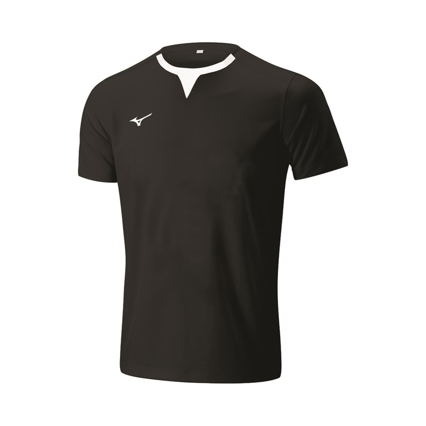 Mizuno Junior Notched Neck Regular Fit Athletic Shirt