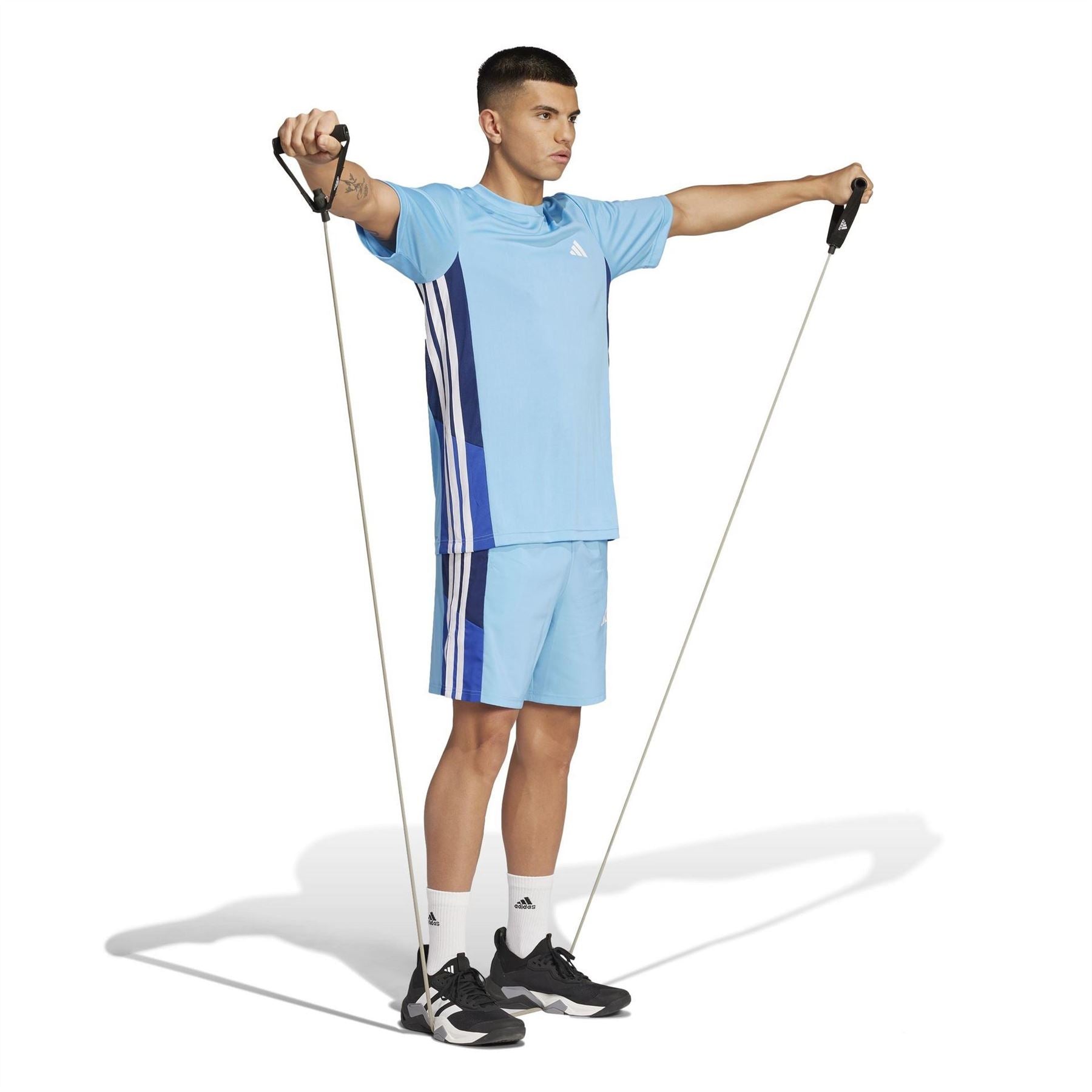 adidas Train Essentials Colourblock T-Shirt Adults