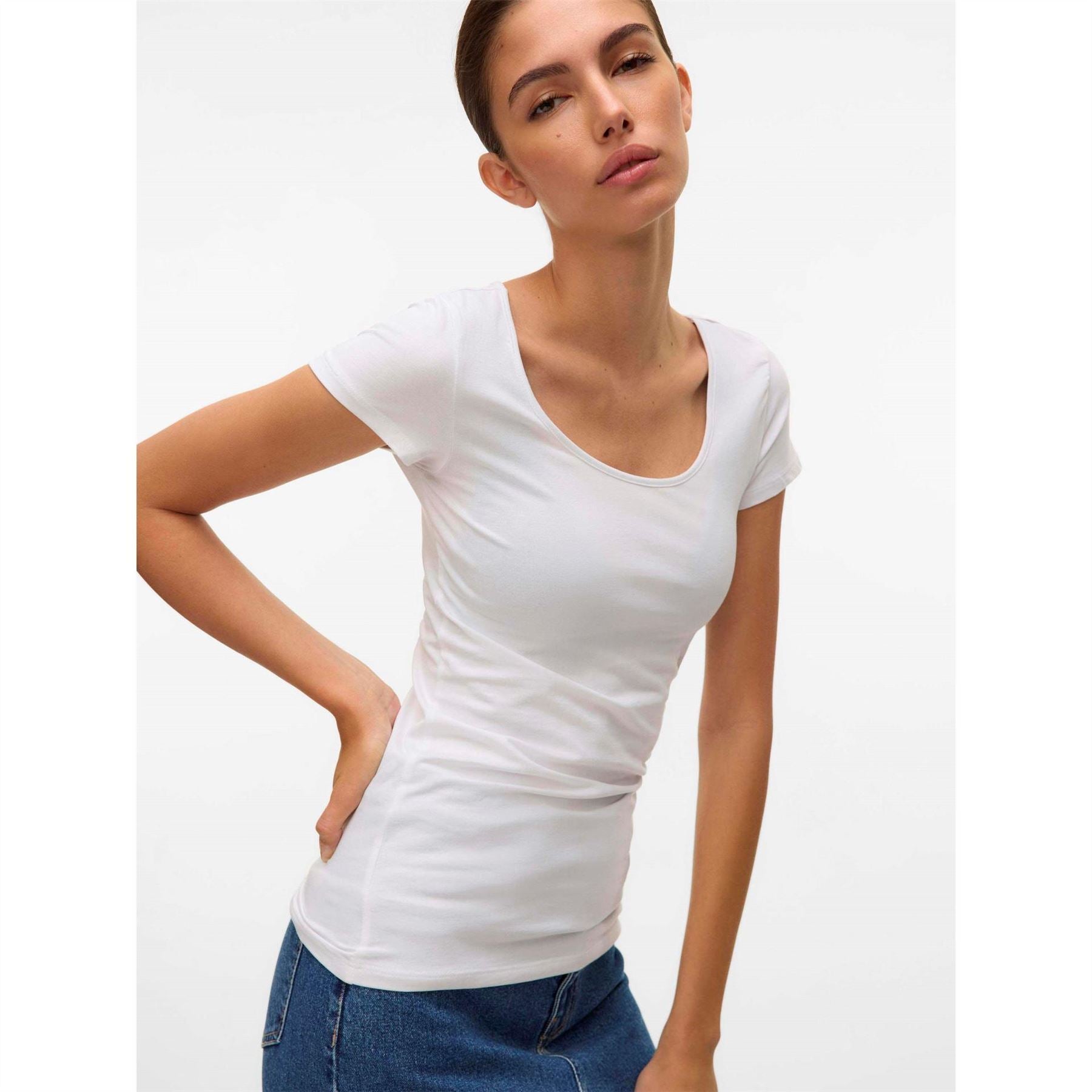 Vero Moda Sft U Neck Tee
