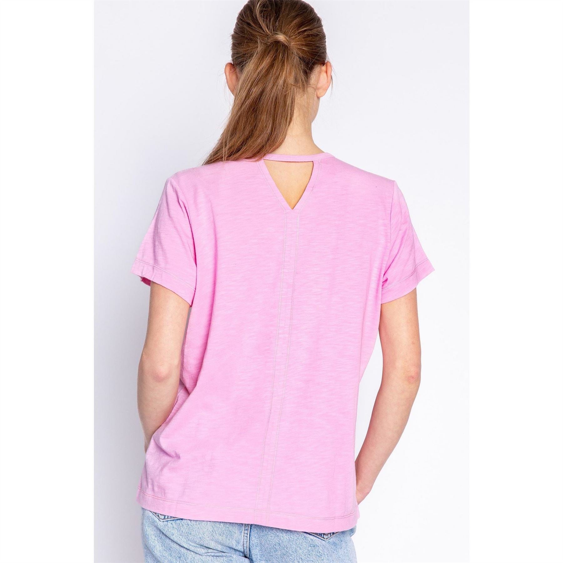 PJ Salvage Salvage Back To Basics Short Sleeve Crew Neck Tee