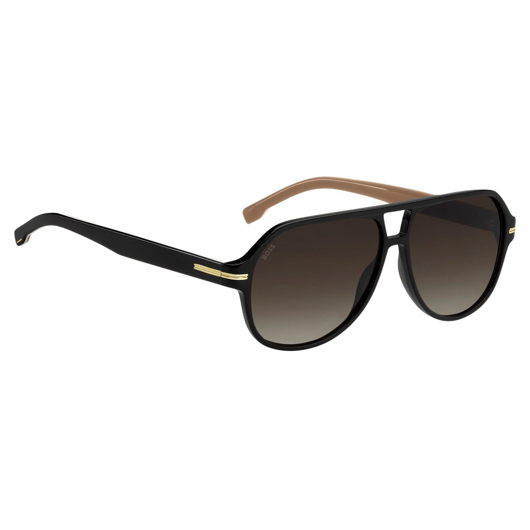 Boss Su Contemporary Square Sunglasses