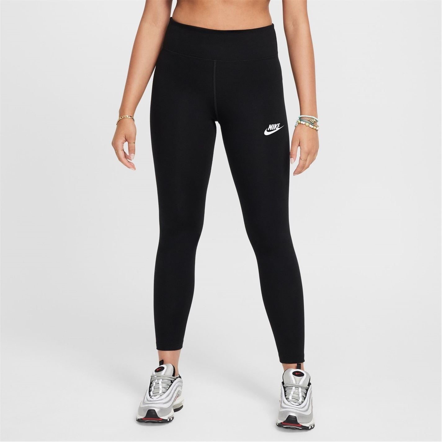 Nike Sportswear Essential Big Kids (girls) Mid Rise Leggings