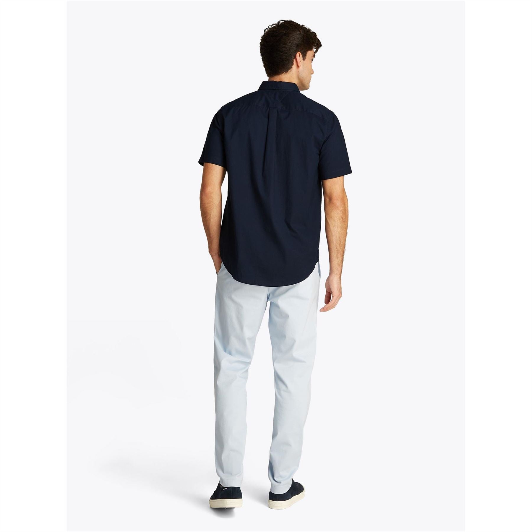 Tommy Hilfiger Poplin Regular Fit Button Down Collar Shirt
