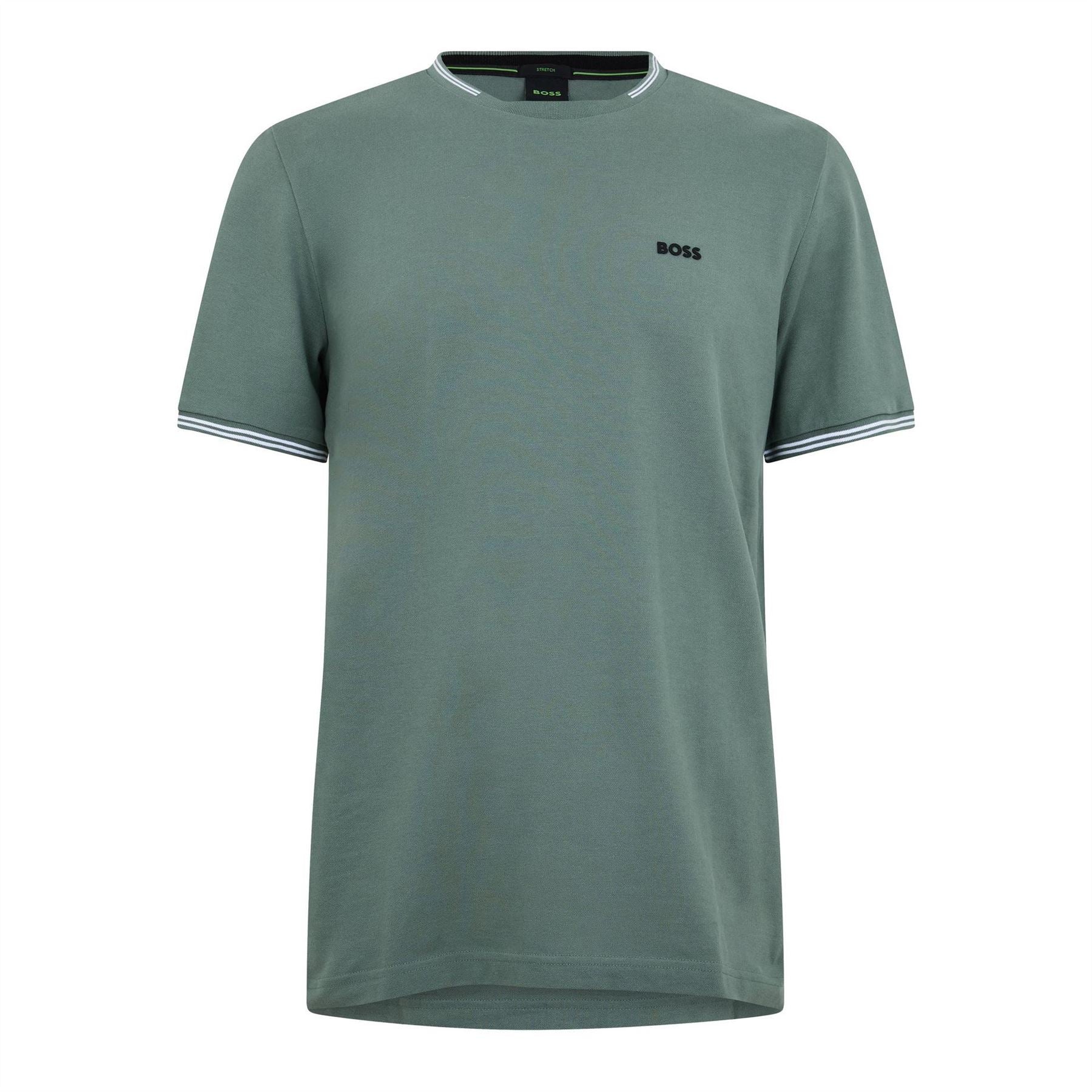 Boss BOSS Green Short Sleeve T Shirt with Logo Detail (Taul Regular Fit)