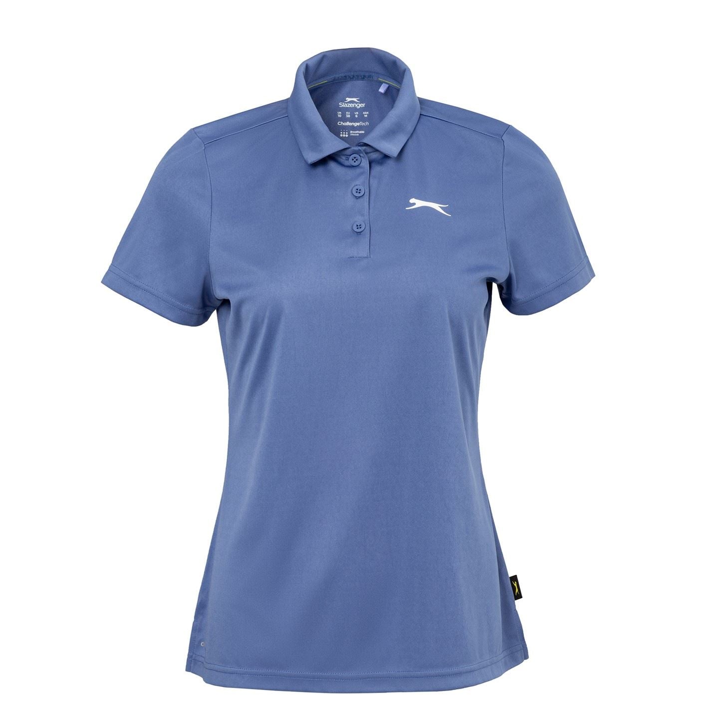 Slazenger Womens Plain Golf Polo Shirt