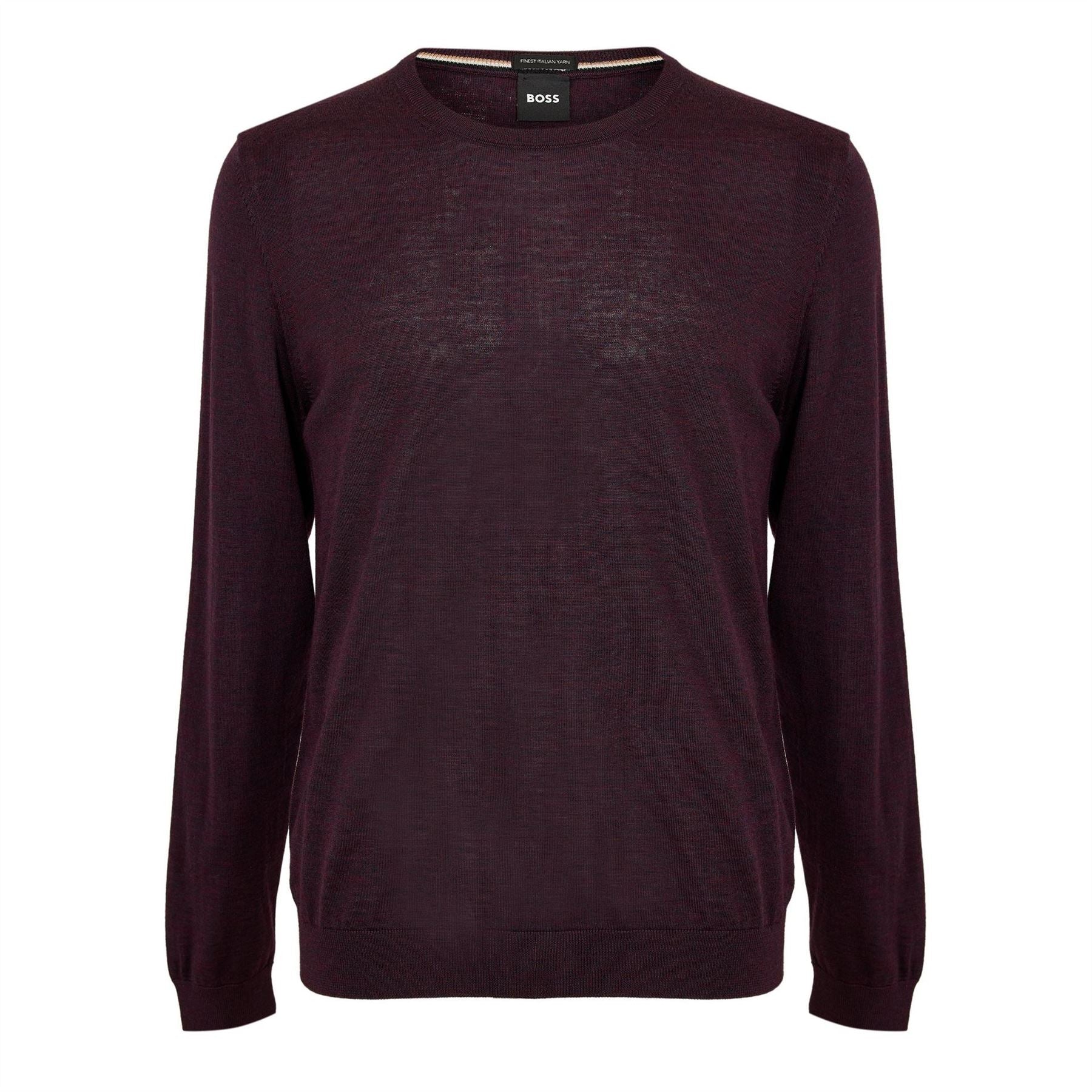 Boss Leno Knit Jumper, Soft Virgin Wool