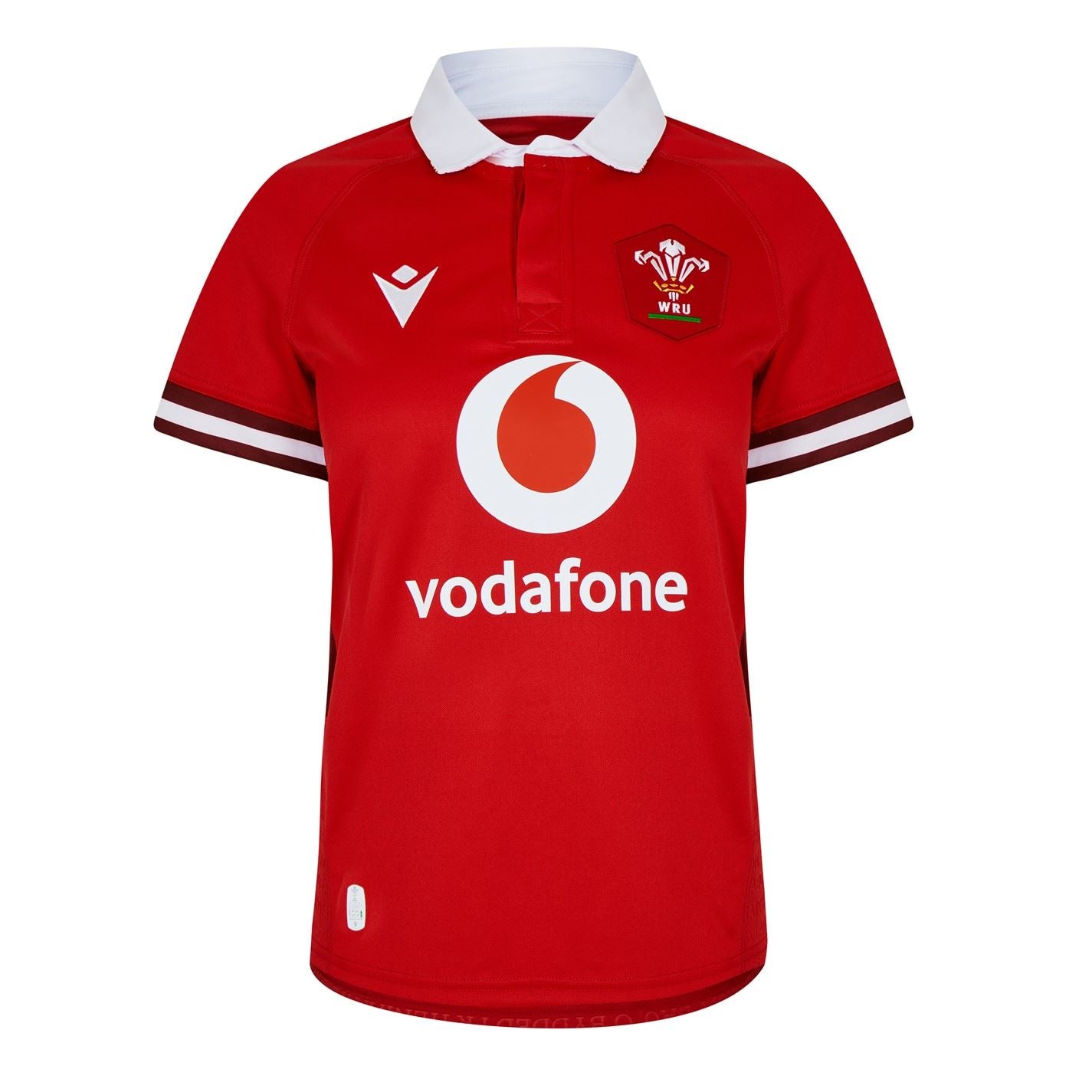 Macron Wales Rugby 6 Nations Home Shirt 2023 Adults
