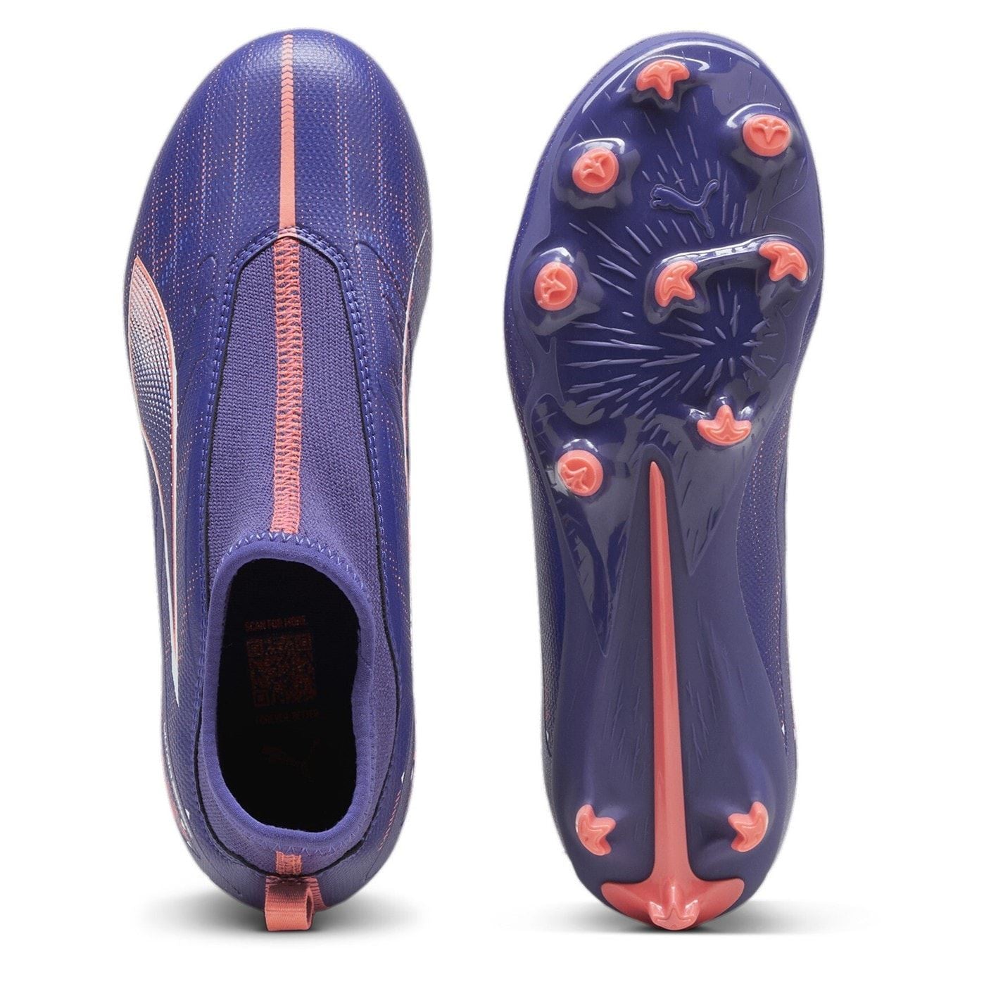 Puma Ultra Match+ Laceless Junior Firm Ground Football Boots