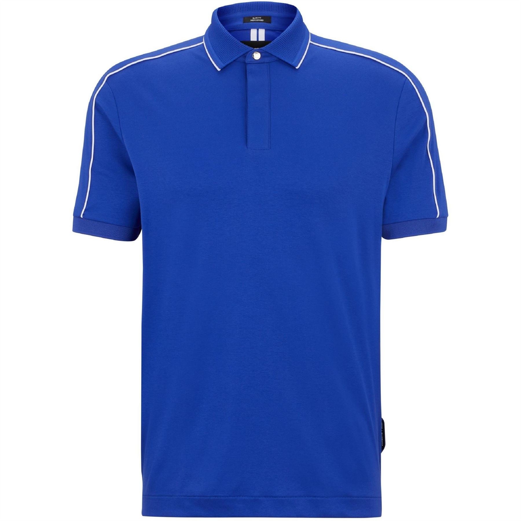 Boss Collared Neck Short Sleeve Regular Fit Shirt
