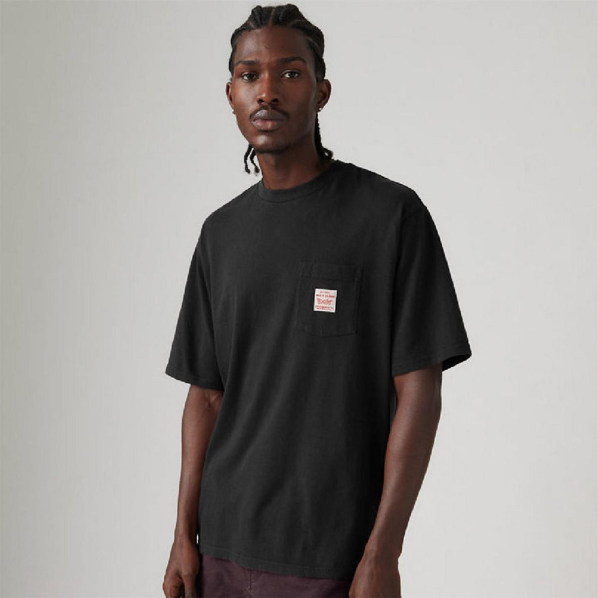 Levis Regular Fit Crew Neck Short Sleeve Text Graphic T-Shirt