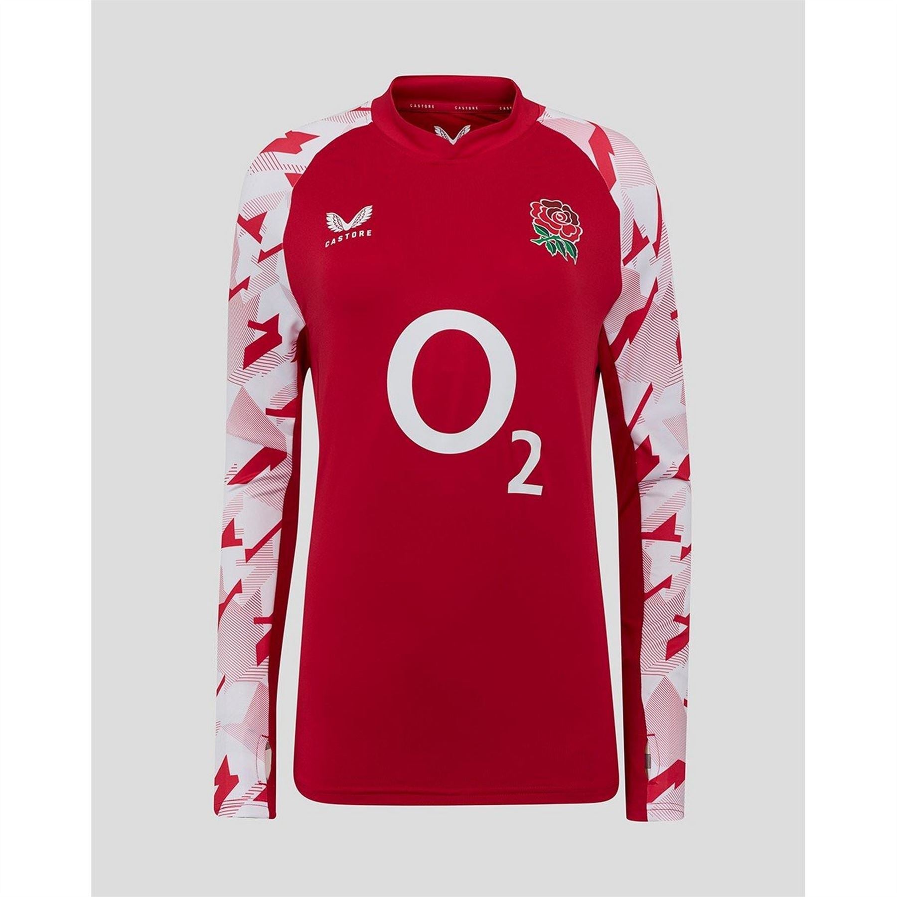 Castore Womens Long Sleeve Drill Top England Rugby 2025